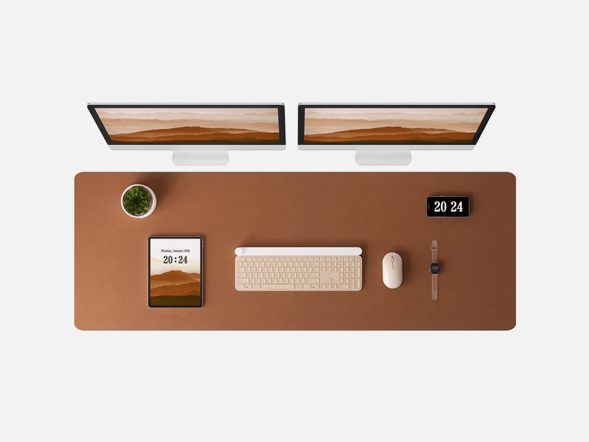 AOTHIA EX-Large PU Leather Desk Pad