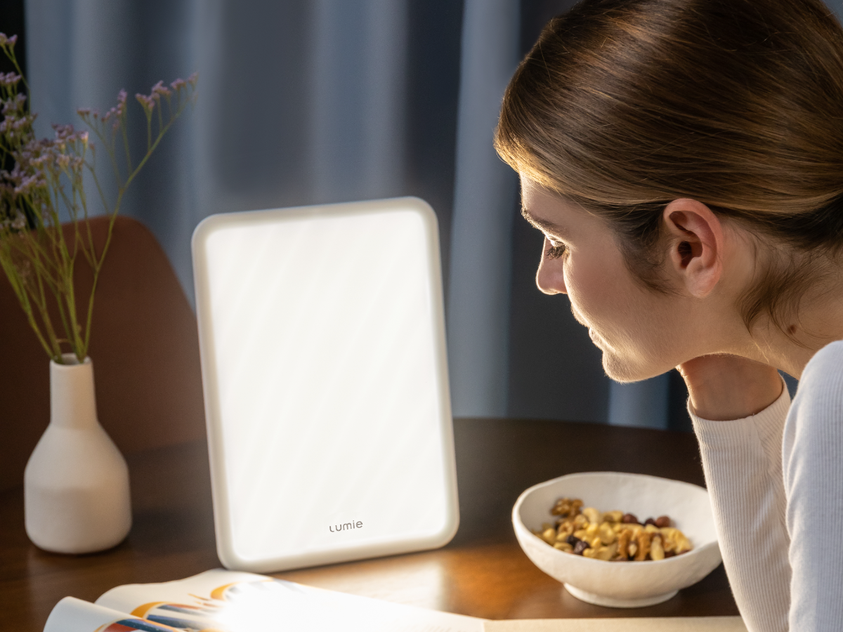 Lumie Vitamin L Slim Light Therapy Lamp: Simulates Daylight, Improves Mood & Energy