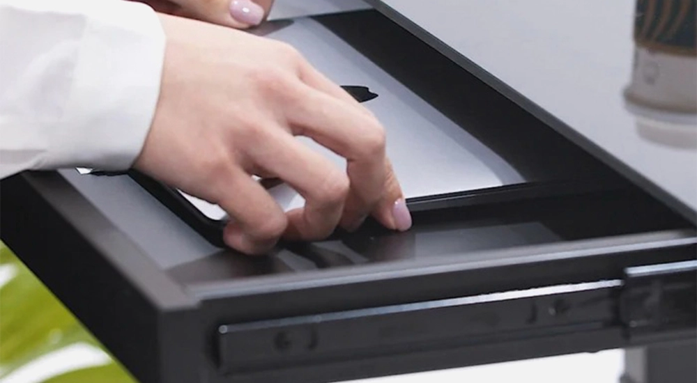 Most of the desk drawers come with hidden compartments