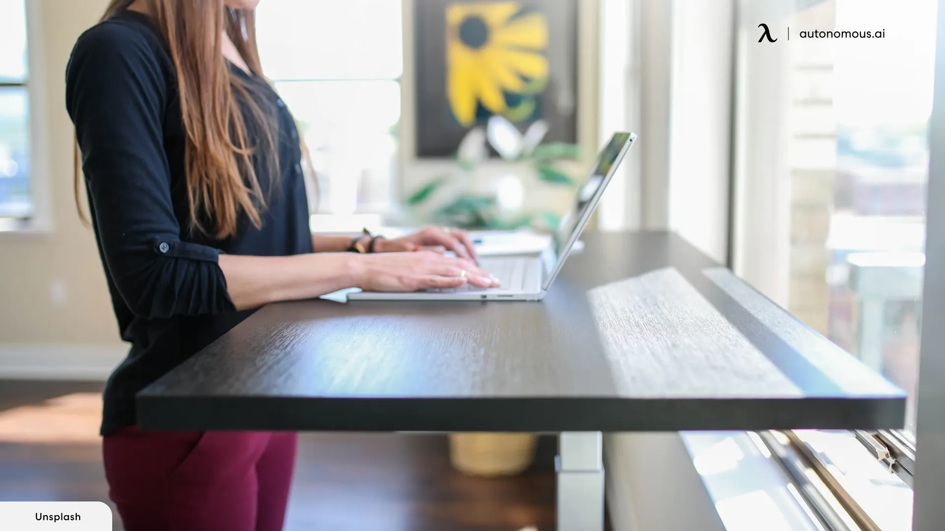 Proper Desk Height - Standing desk ergonomics