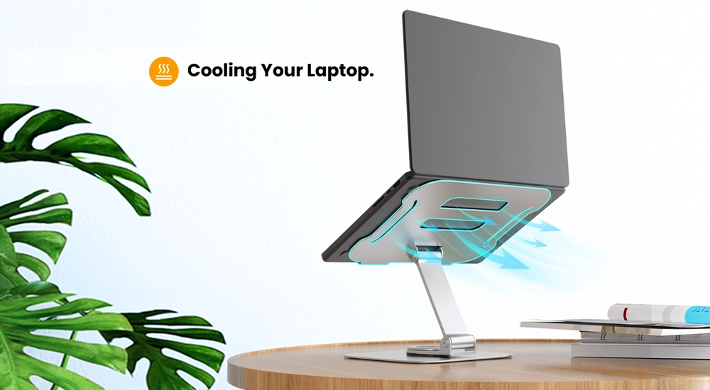 Adjustable laptop stand