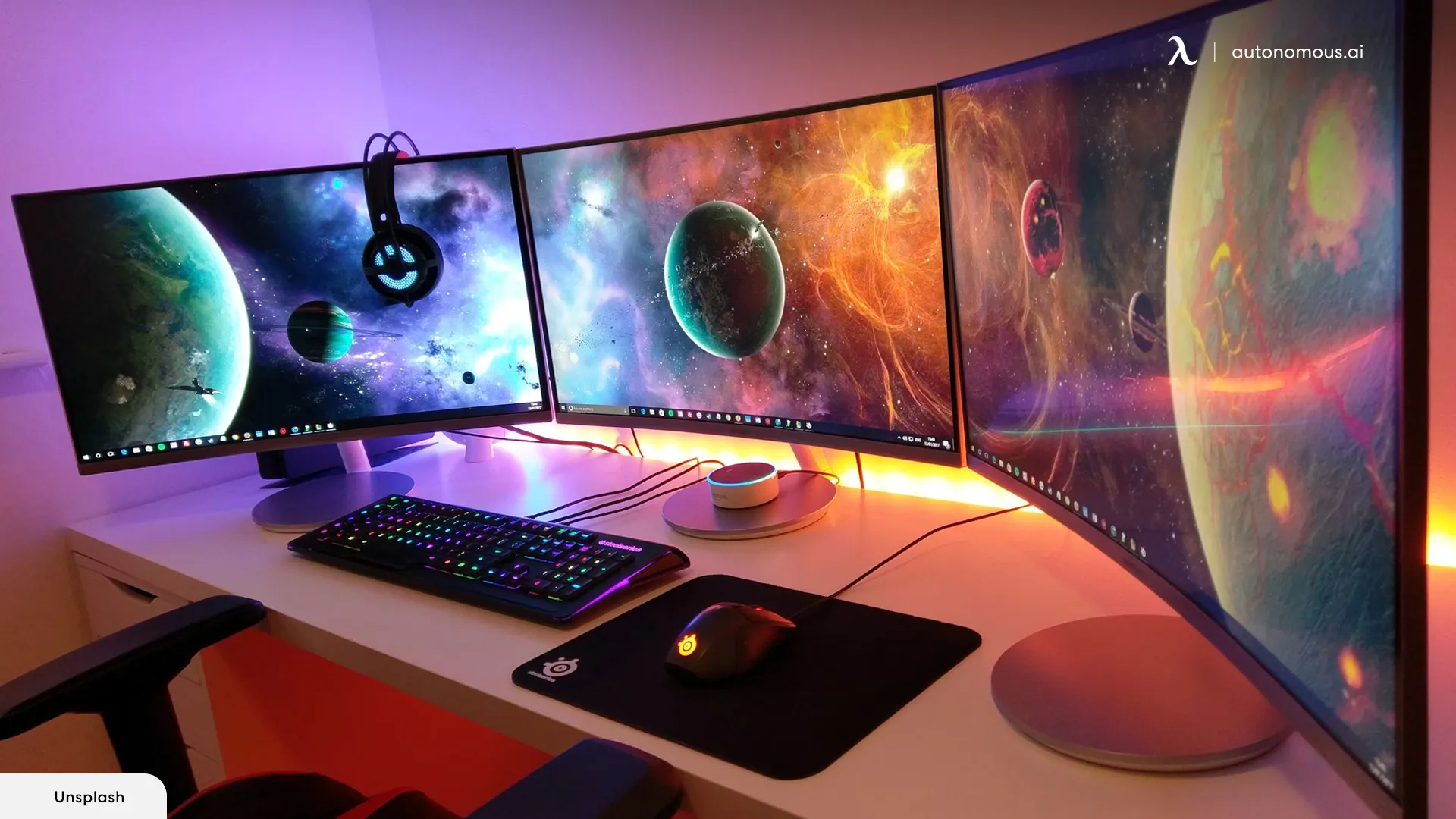 The Best Triple Curved Monitor Setup – Complete Guide