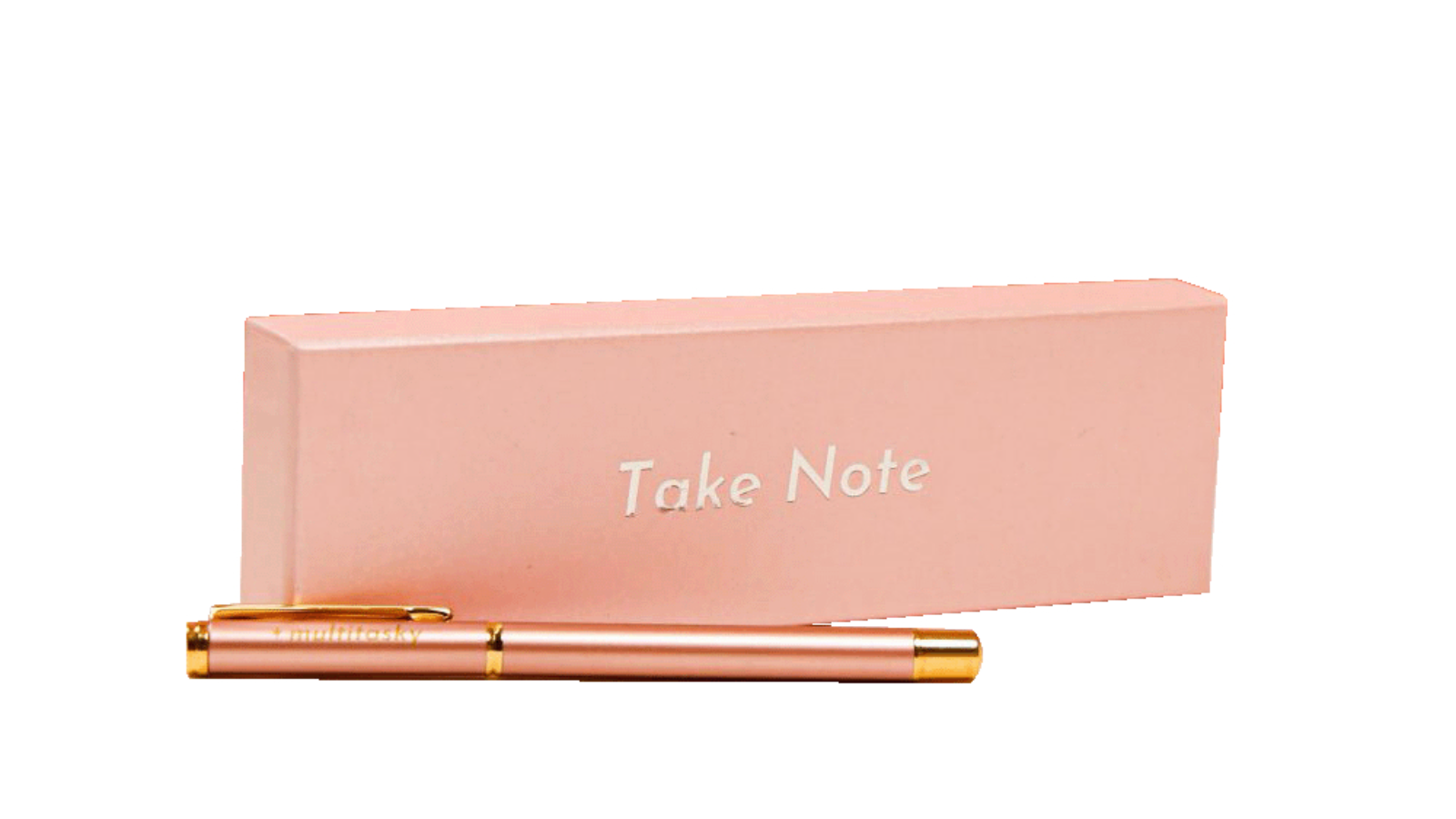 Multitasky Deluxe Metal Ink Pen with 5-Pack Ink Refills