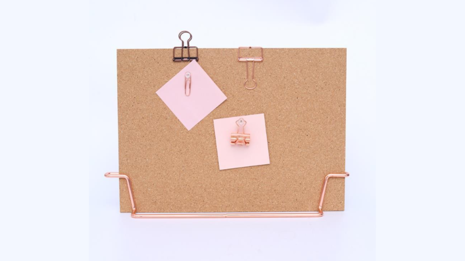 Multitasky Standing Cork Bulletin Board