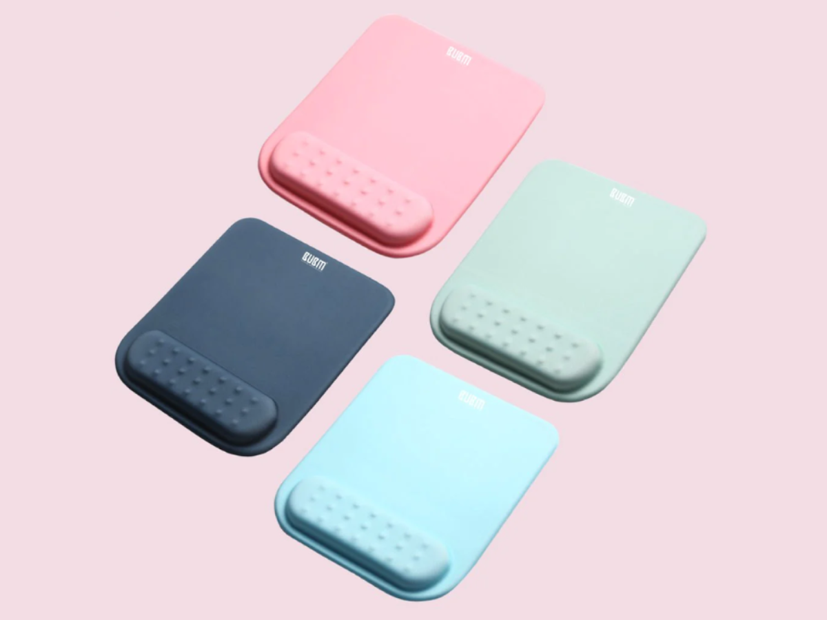 Multitasky Cloud-Like Comfort Mouse Pad with Wrist Support