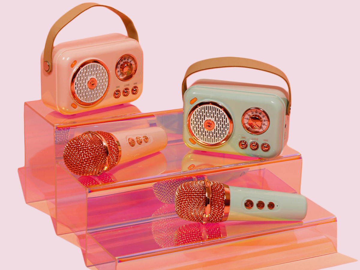 Multitasky On-the-Go Mini Karaoke Machine