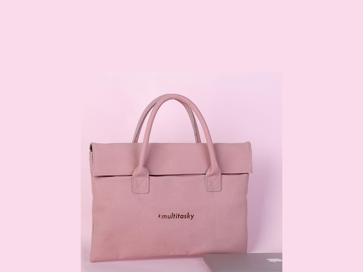 Multitasky Vegan Leather Waterproof Laptop Bag