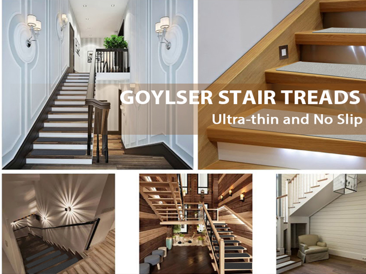 AOTHIA Rubber Stair Treads