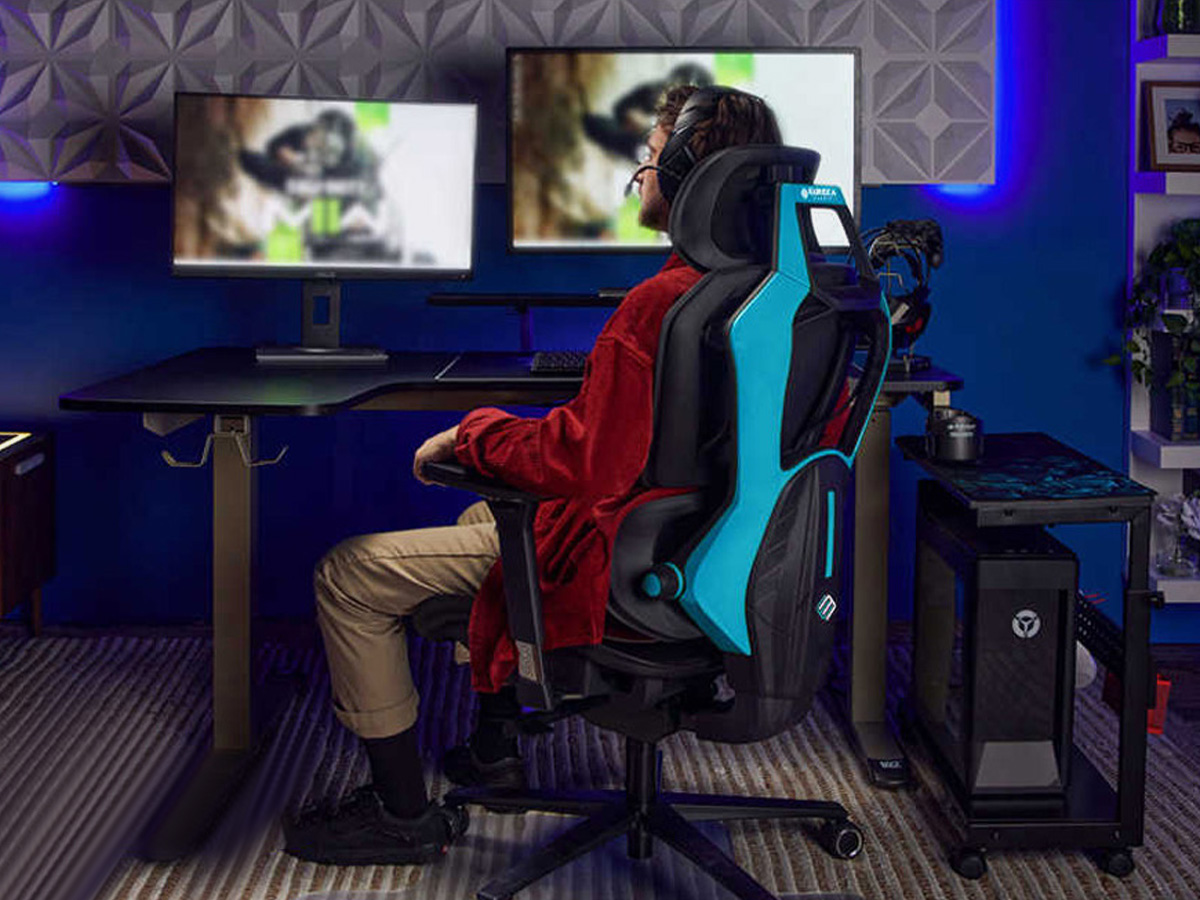 EUREKA ERGONOMIC Typhon Home Office Gaming Chair: Breathable Mesh