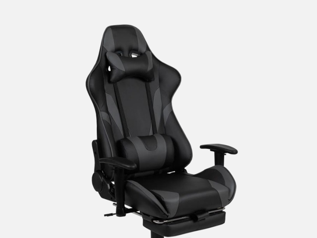 Skyline Decor X30 Gaming Chair: Slide-Out Footrest