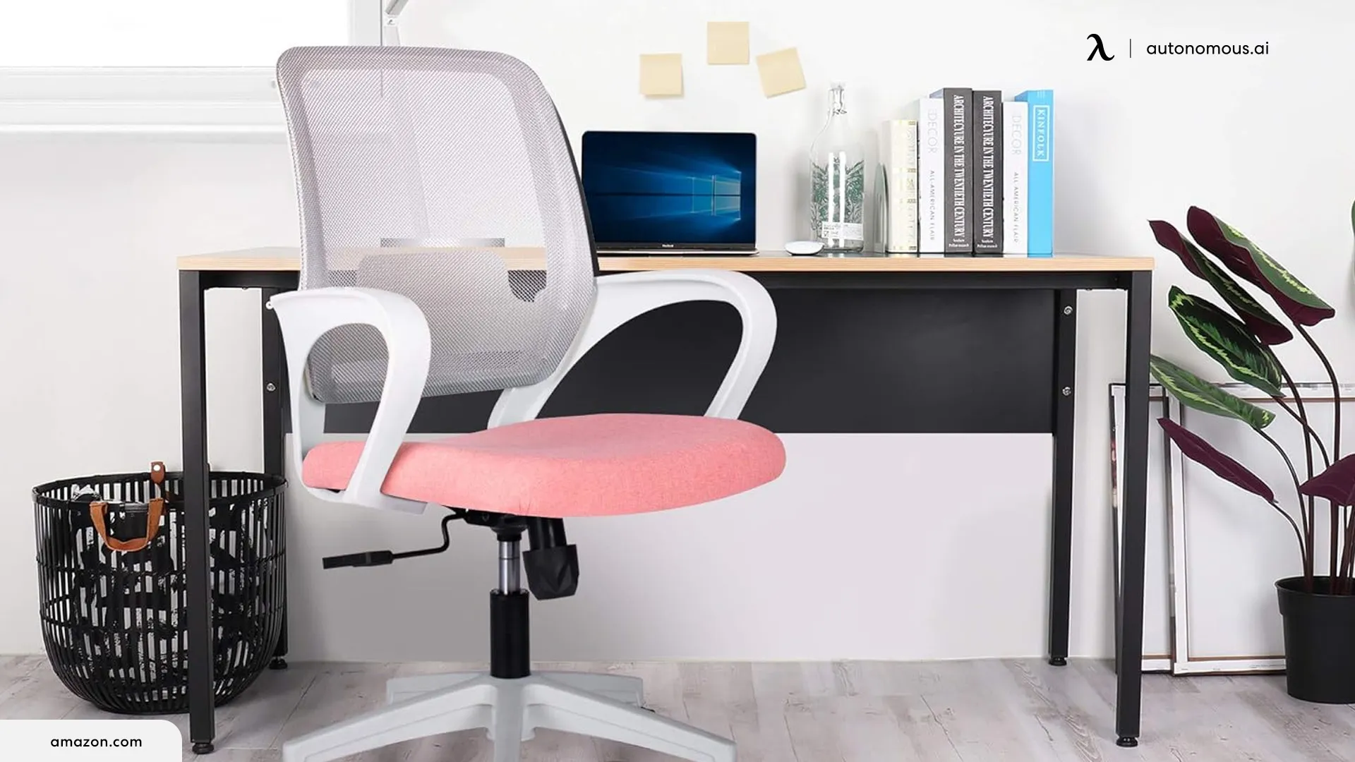 NEO CHAIR - pink mesh office chair