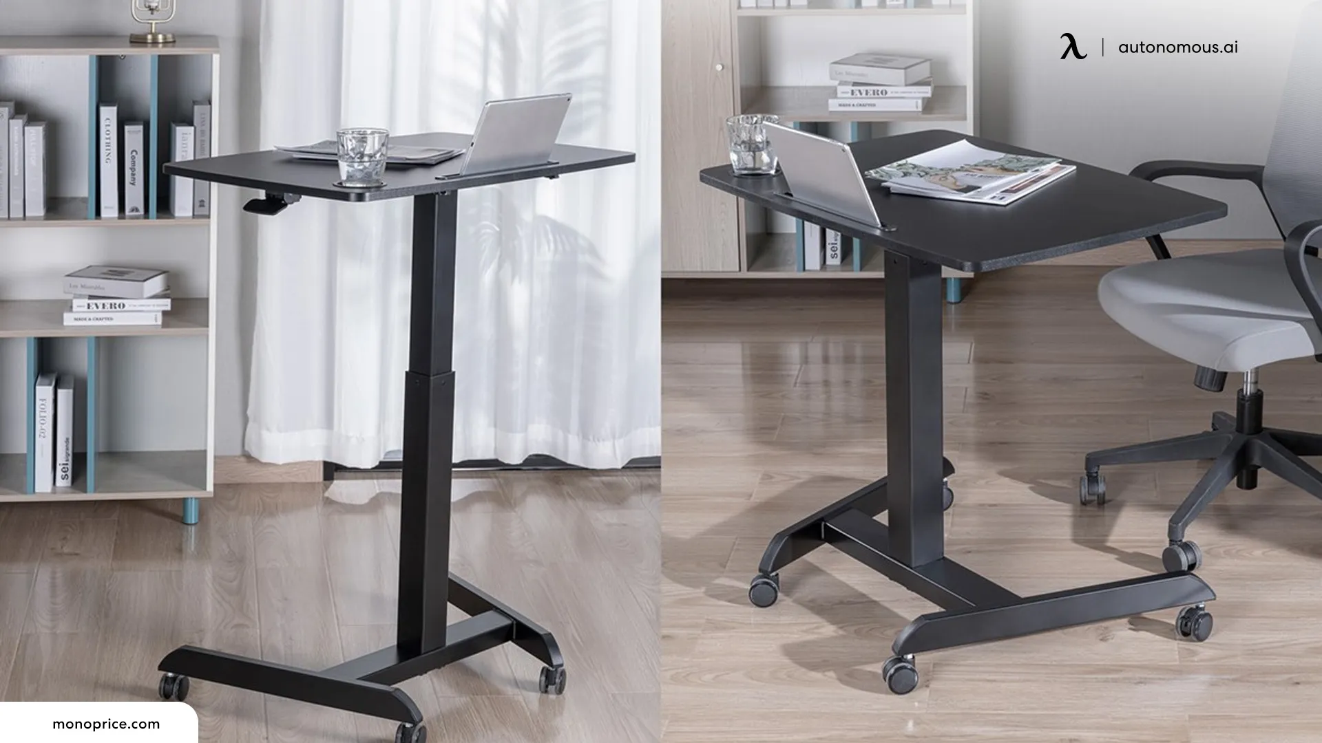 Advantages of Adjustable Rolling Desks