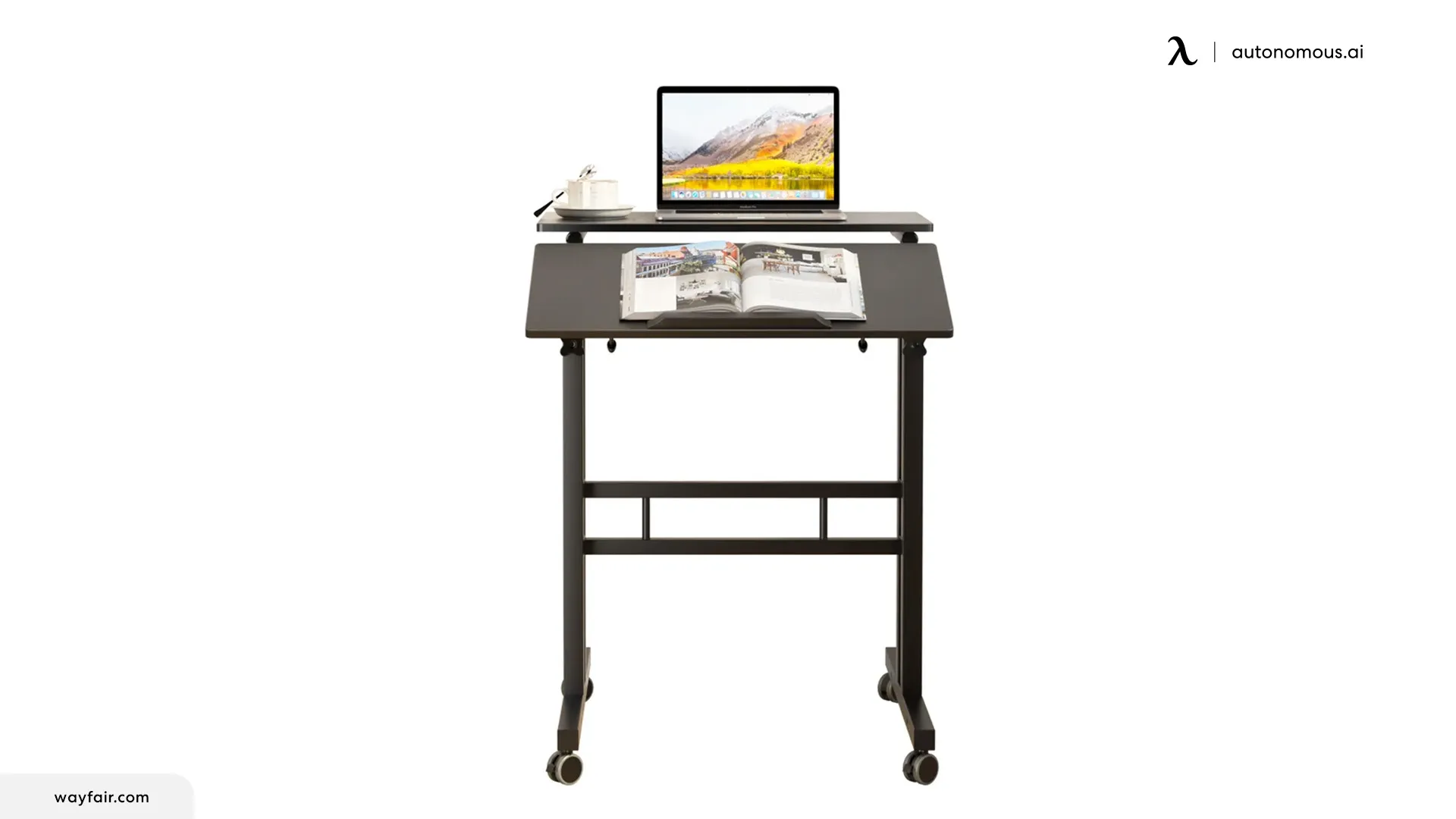 Crumpton Adjustable Metal Base Standing Desk