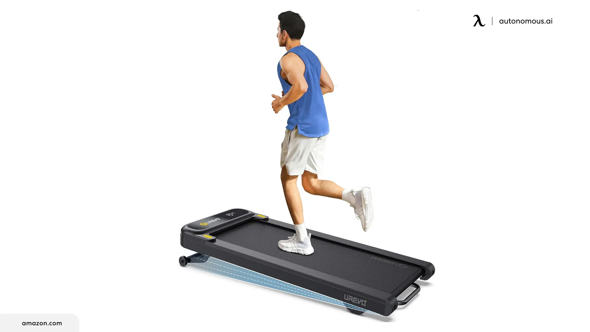 UREVO Walking Pad Treadmill with Incline