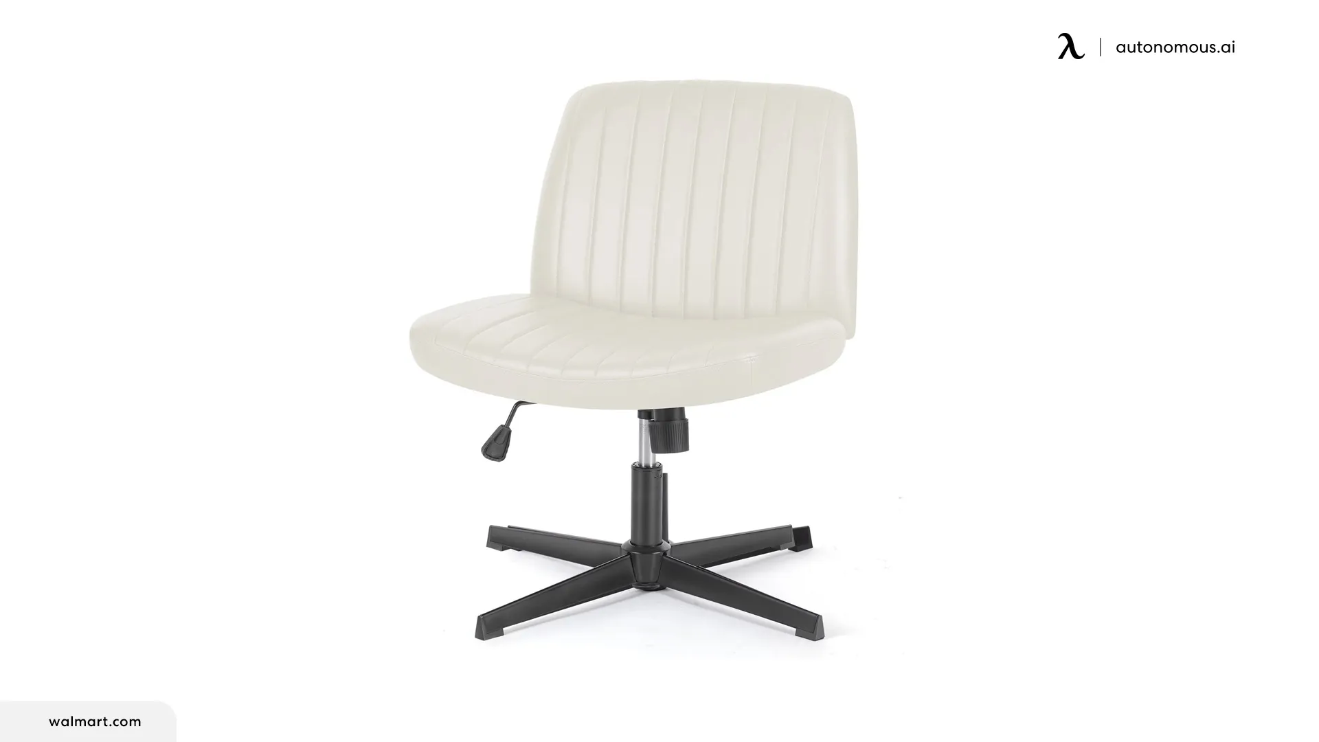 EDX Office Chair Armless Criss Cross Legged Chair
