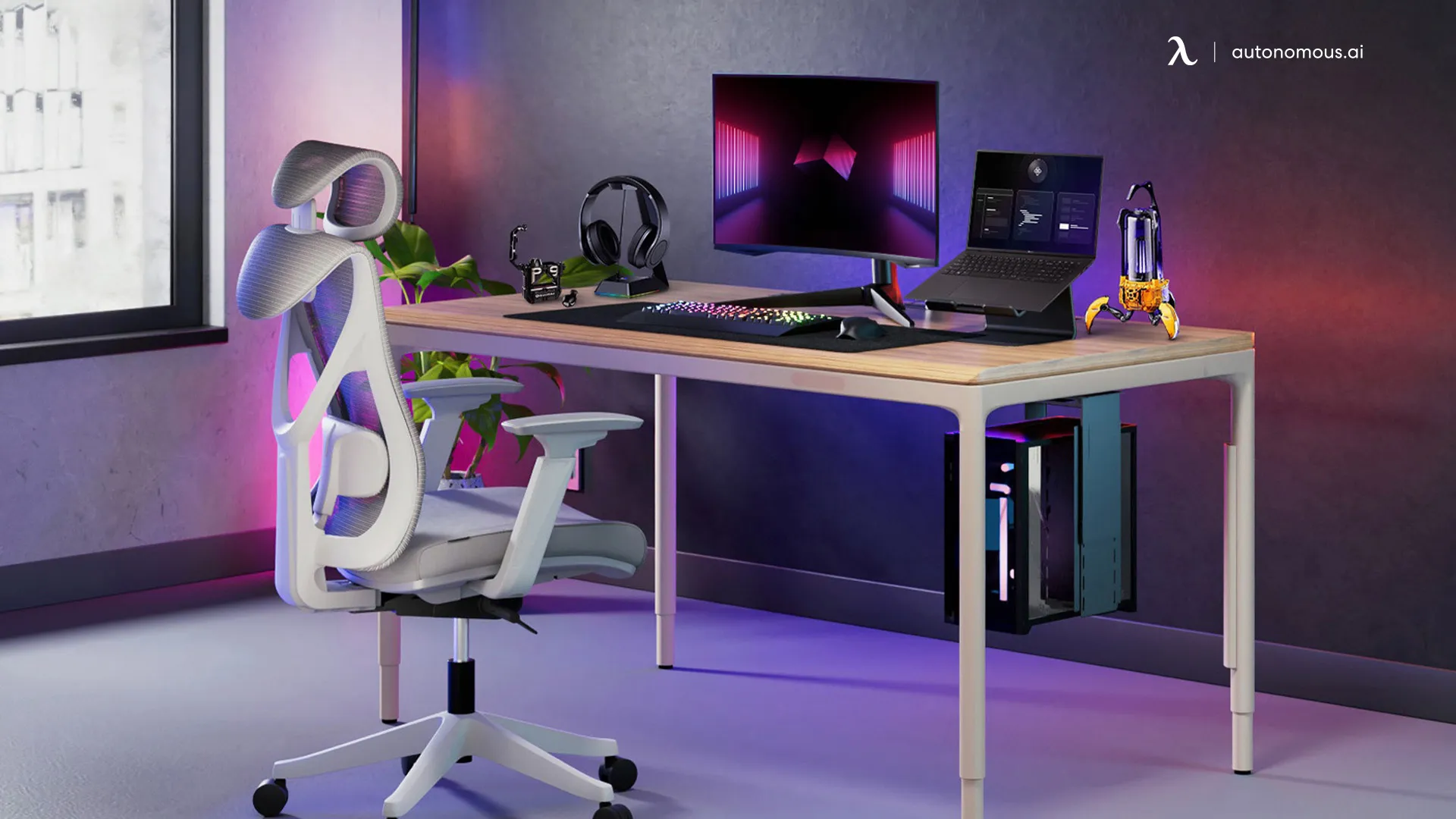 Adjustable Gaming Desk