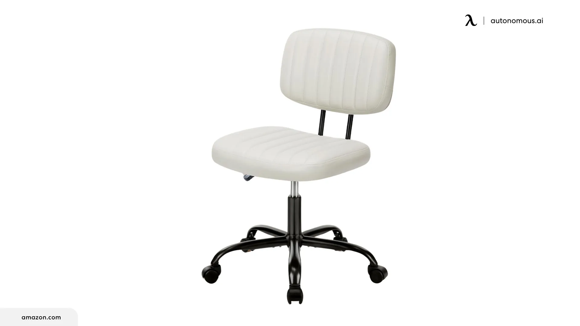 Sweetcrispy Armless Home Office Desk Chair