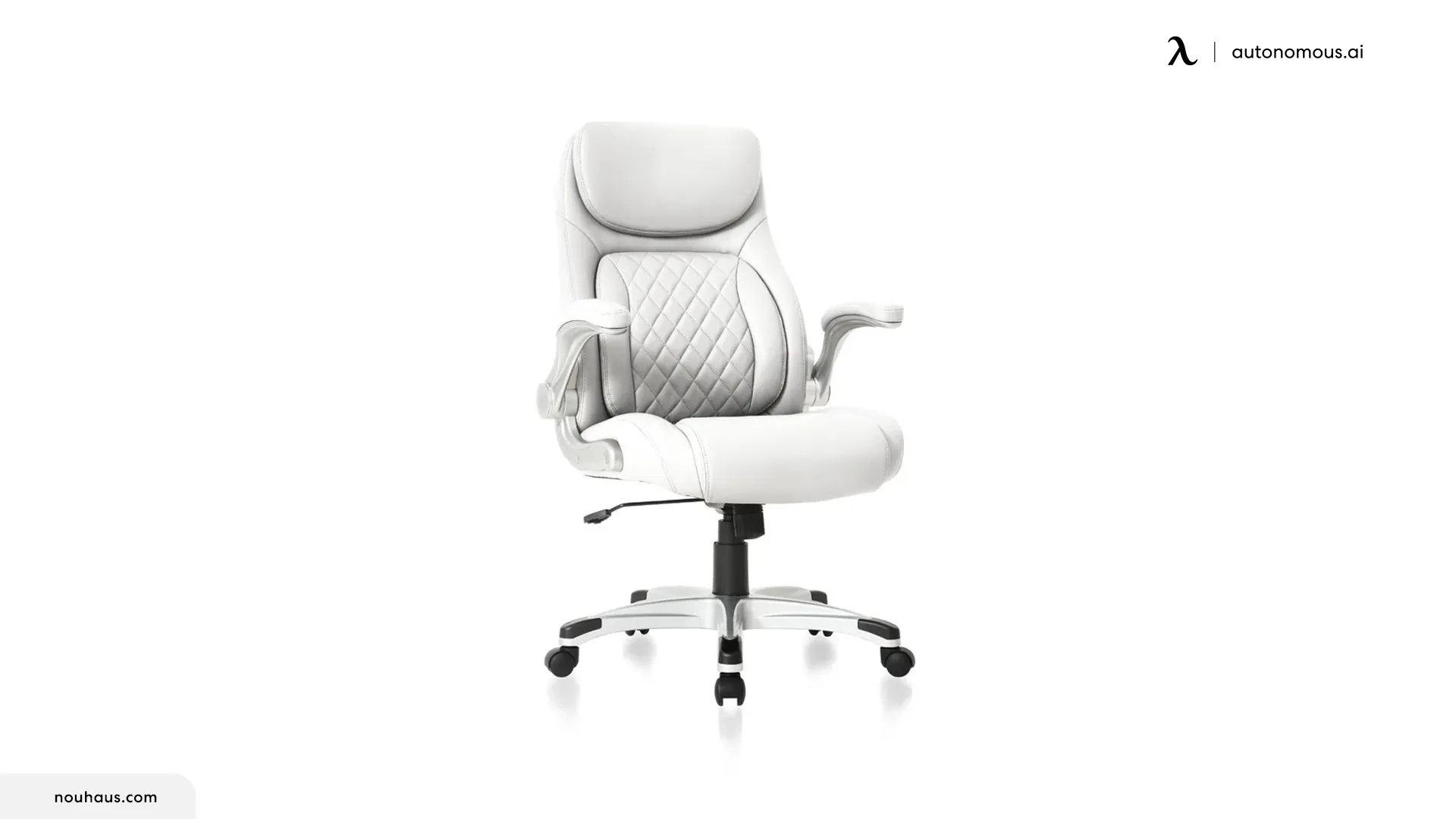 NOUHAUS Posture Ergonomic PU Leather Office Chair