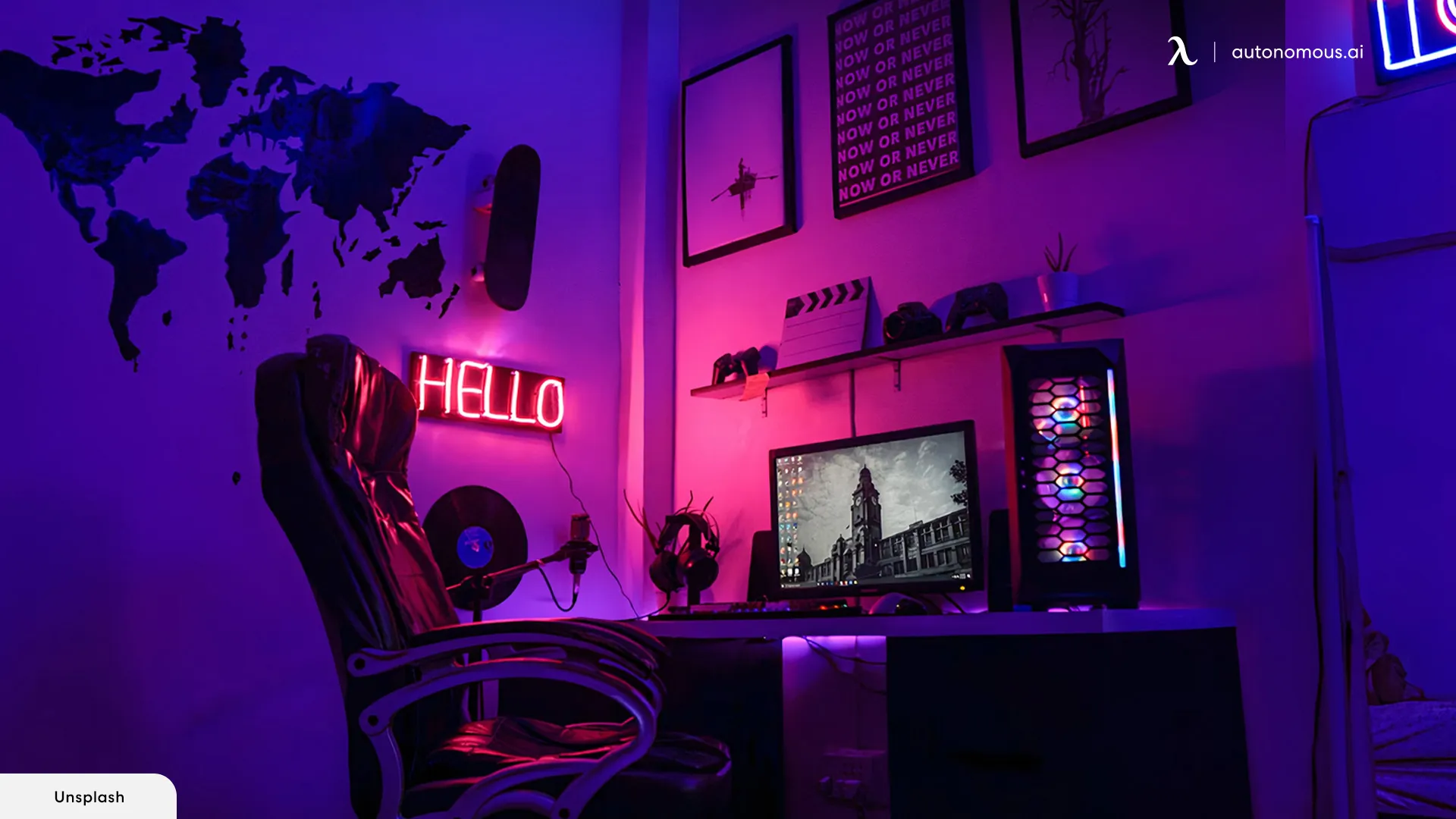 Pink Setup - Epic gaming room