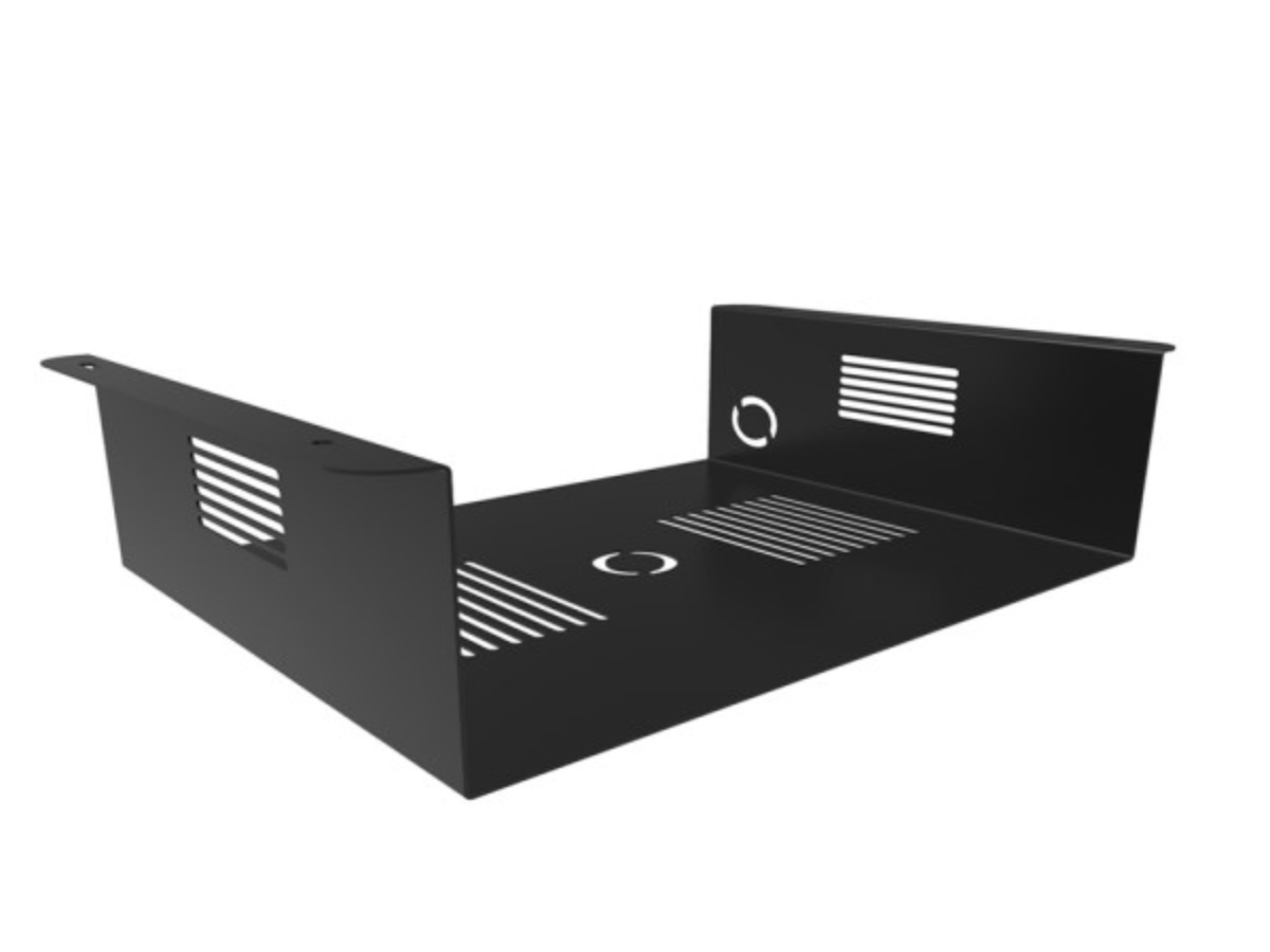 Oeveo Under Desk PC Mount 444 | 14W X 4H X 11D