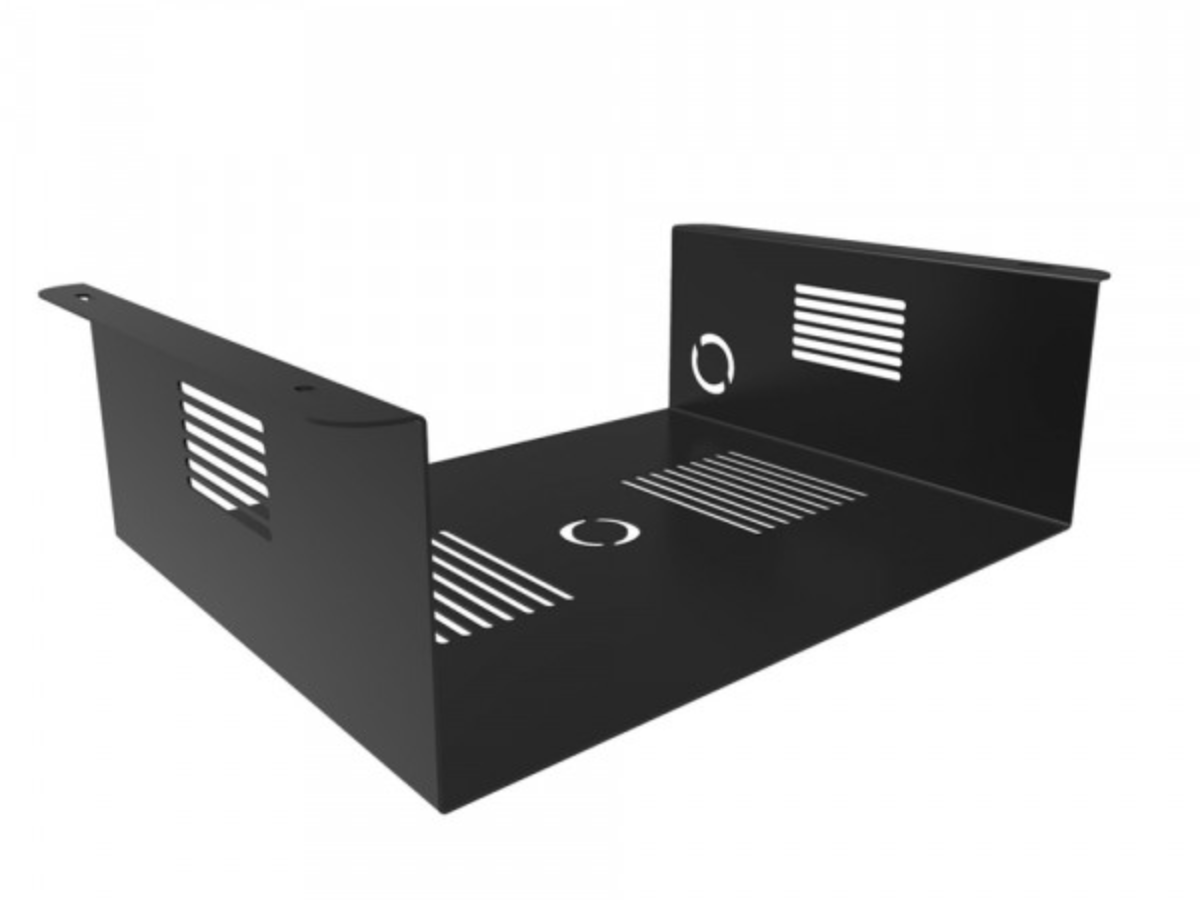 Oeveo Under Desk PC Mount 445 | 14W X 4.75H X 11D