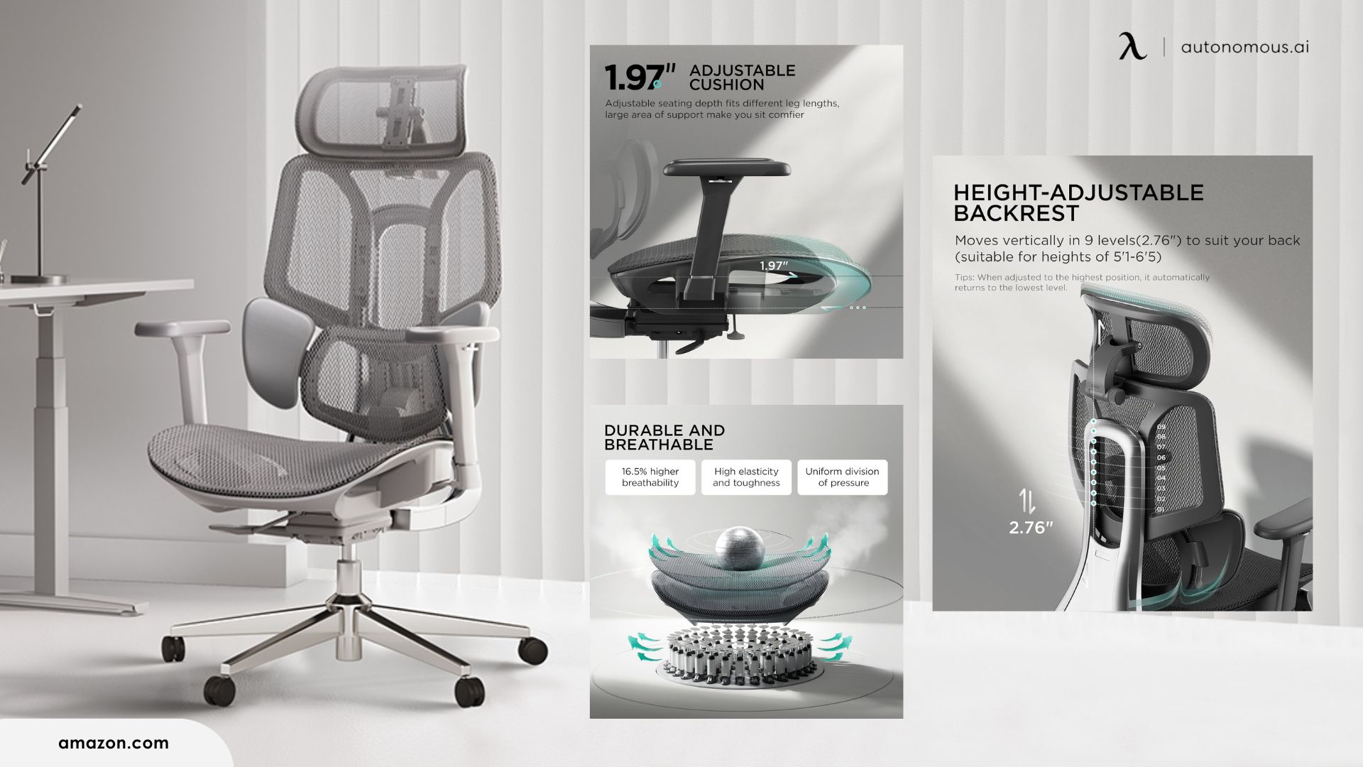 Hbada E3 Ergonomic Office Chair