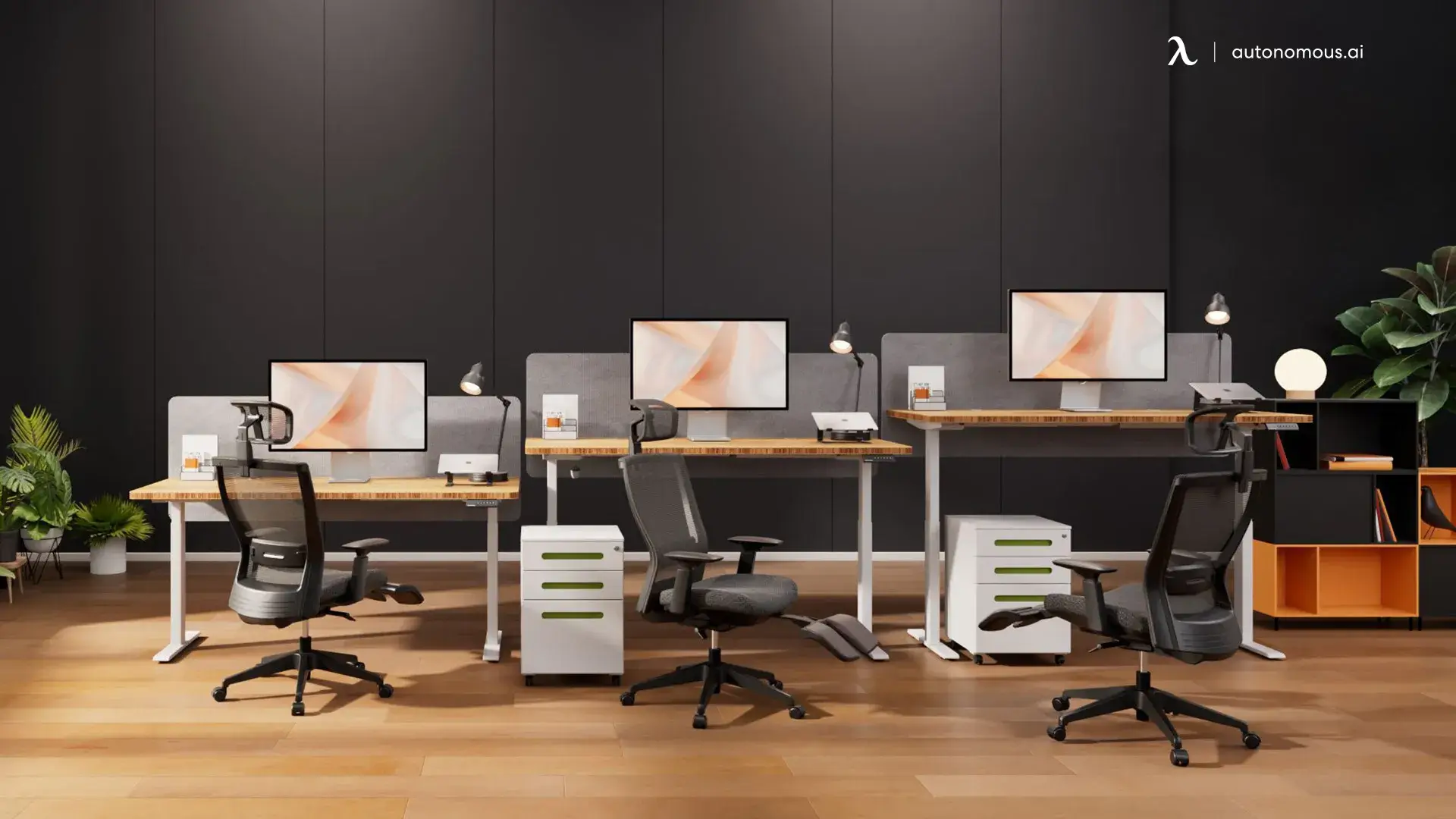 How to Implement Standing Desks and Ergonomic Chairs in Modular Office Cubicles
