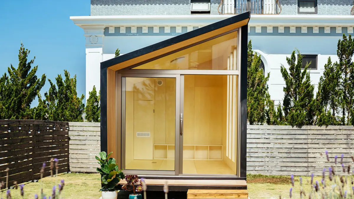 Glass or glass outdoor sheds represent luxury and durability when it comes to attractive designs