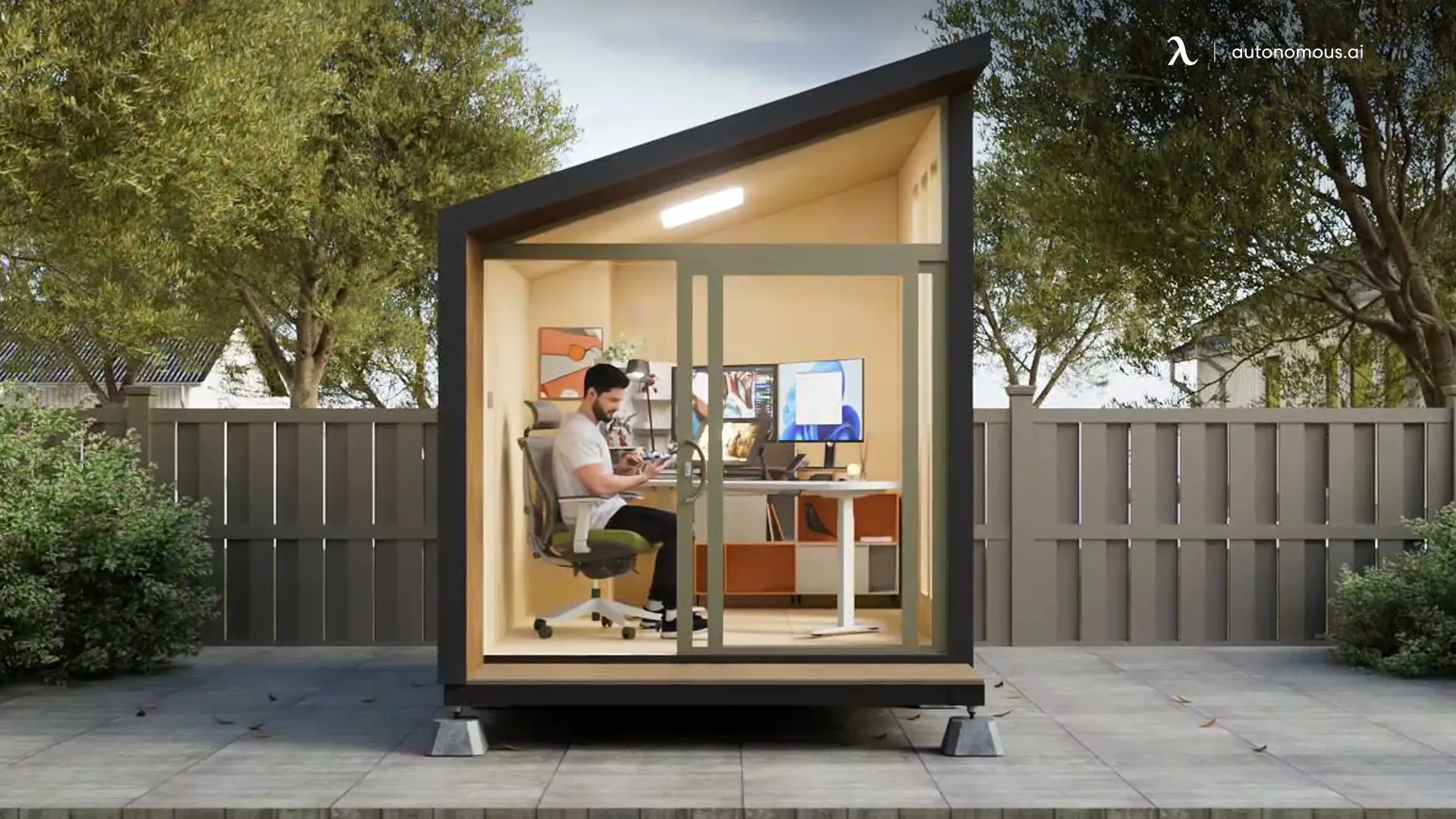 8 Small Office Sheds for Backyard & Outdoor Workspace