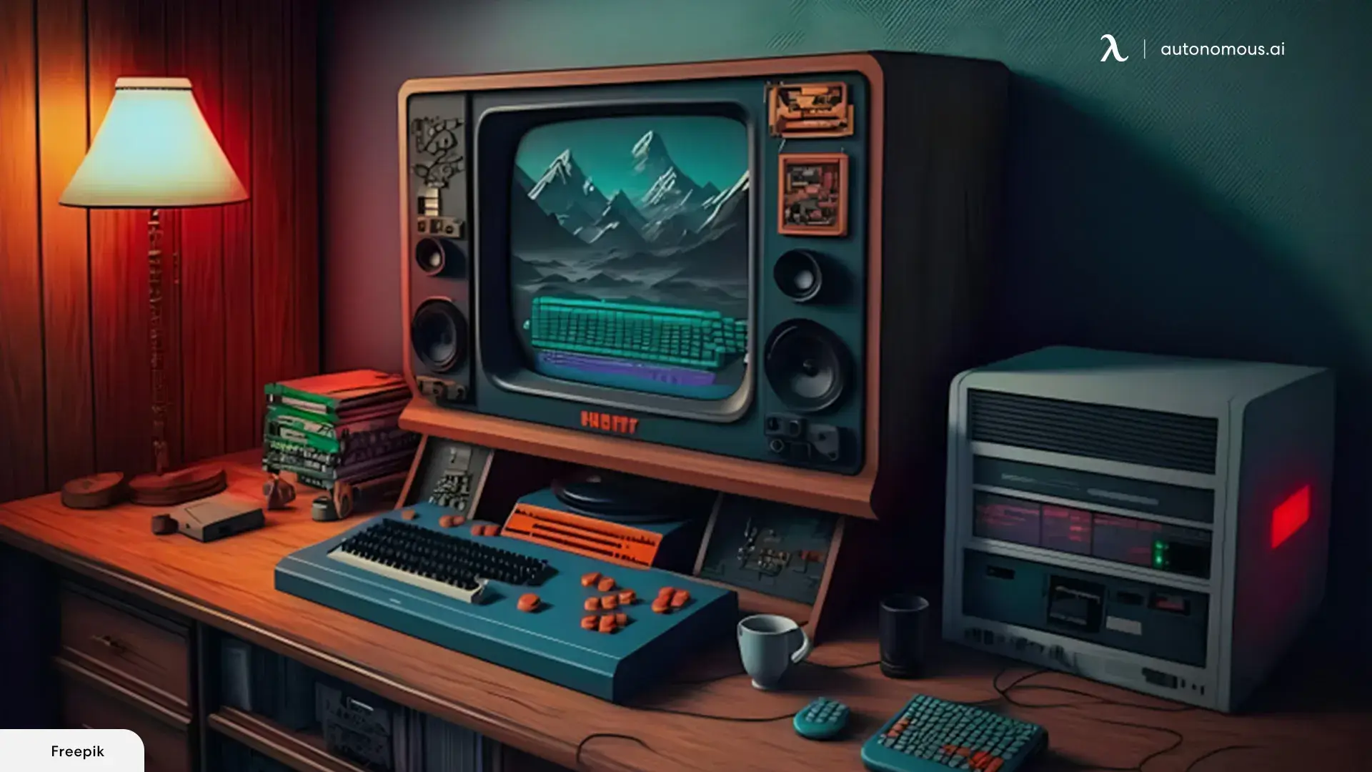 Create a nostalgic retreat with a retro gaming room setup