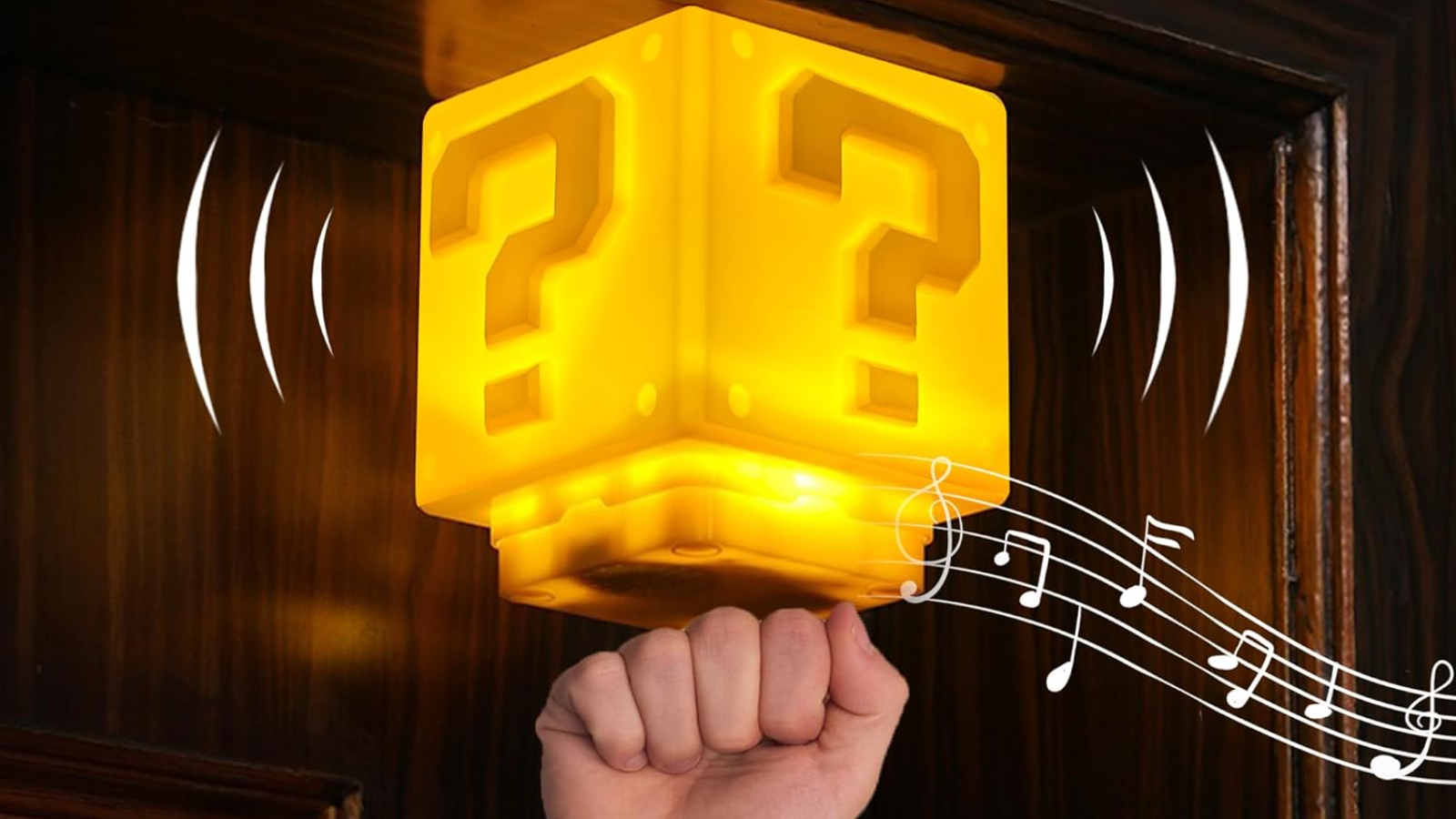 Lamp Depot Super Mario Night Light: table lamp wall lamp