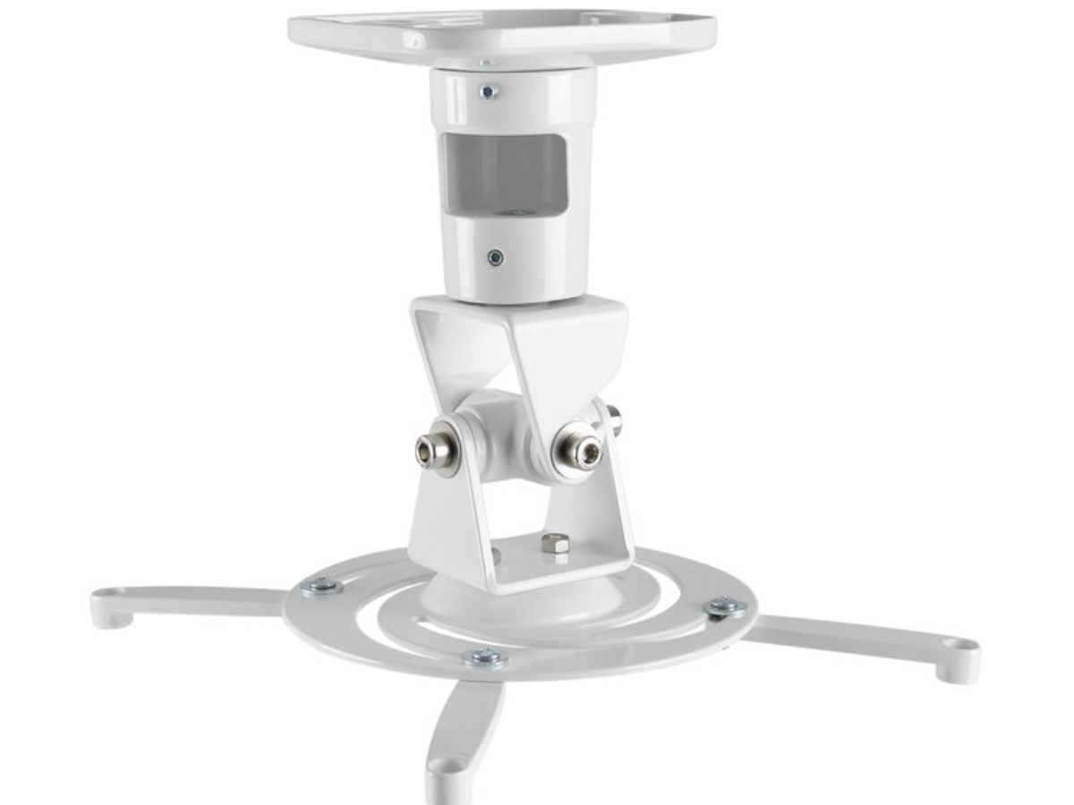 Amer Mounts AMRP100 Universal Ceiling Projector Mount (White): Top Pick
