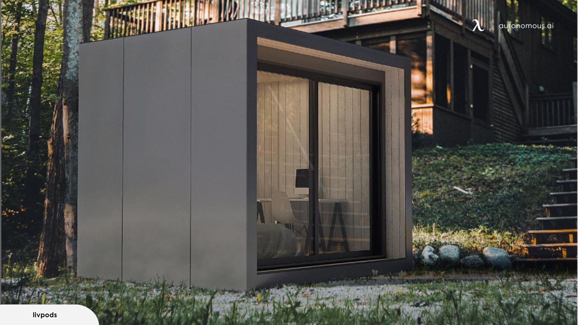 LIV Pods - cheap garden office pod