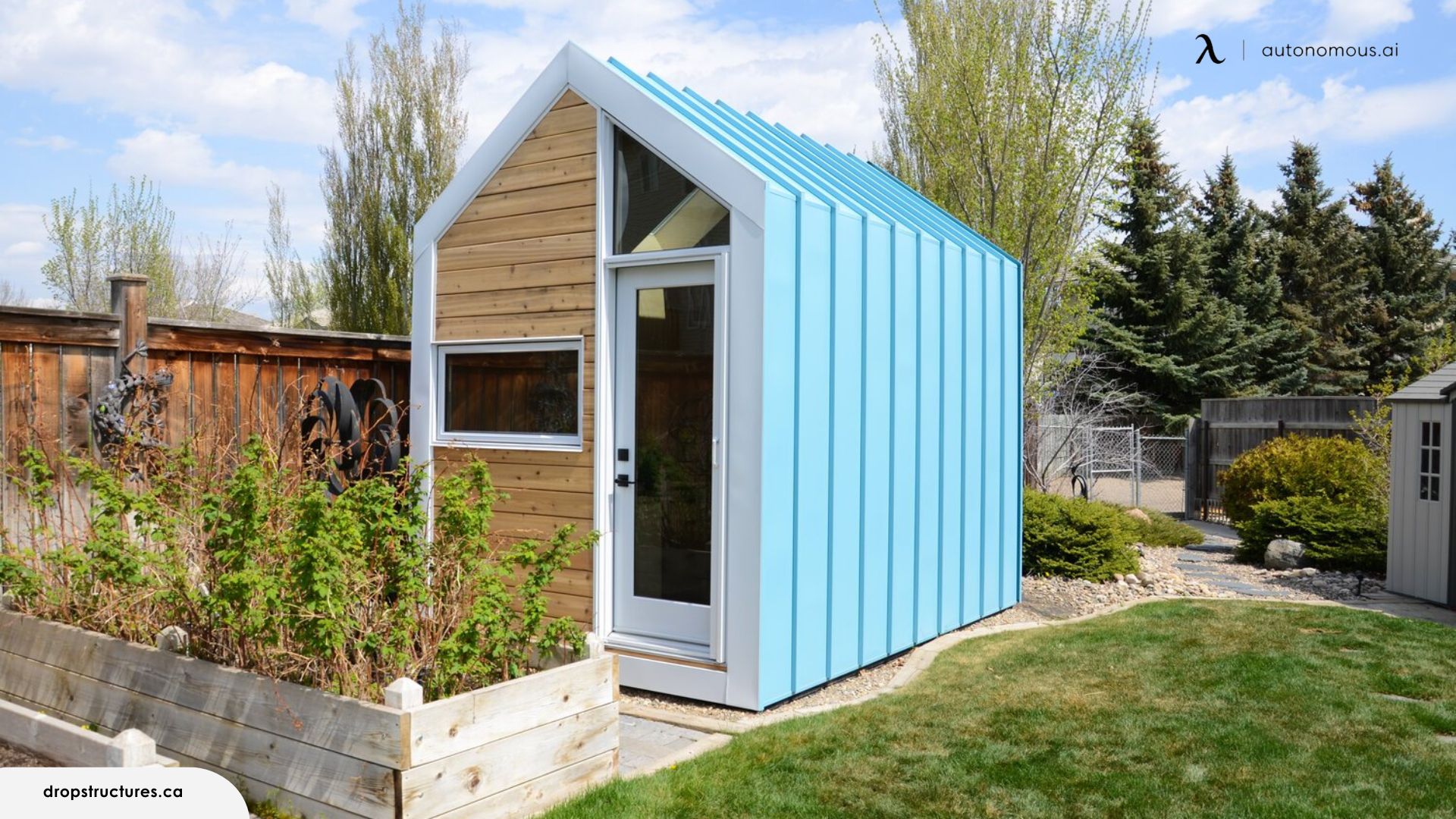 DropStructure - cheap garden office pod