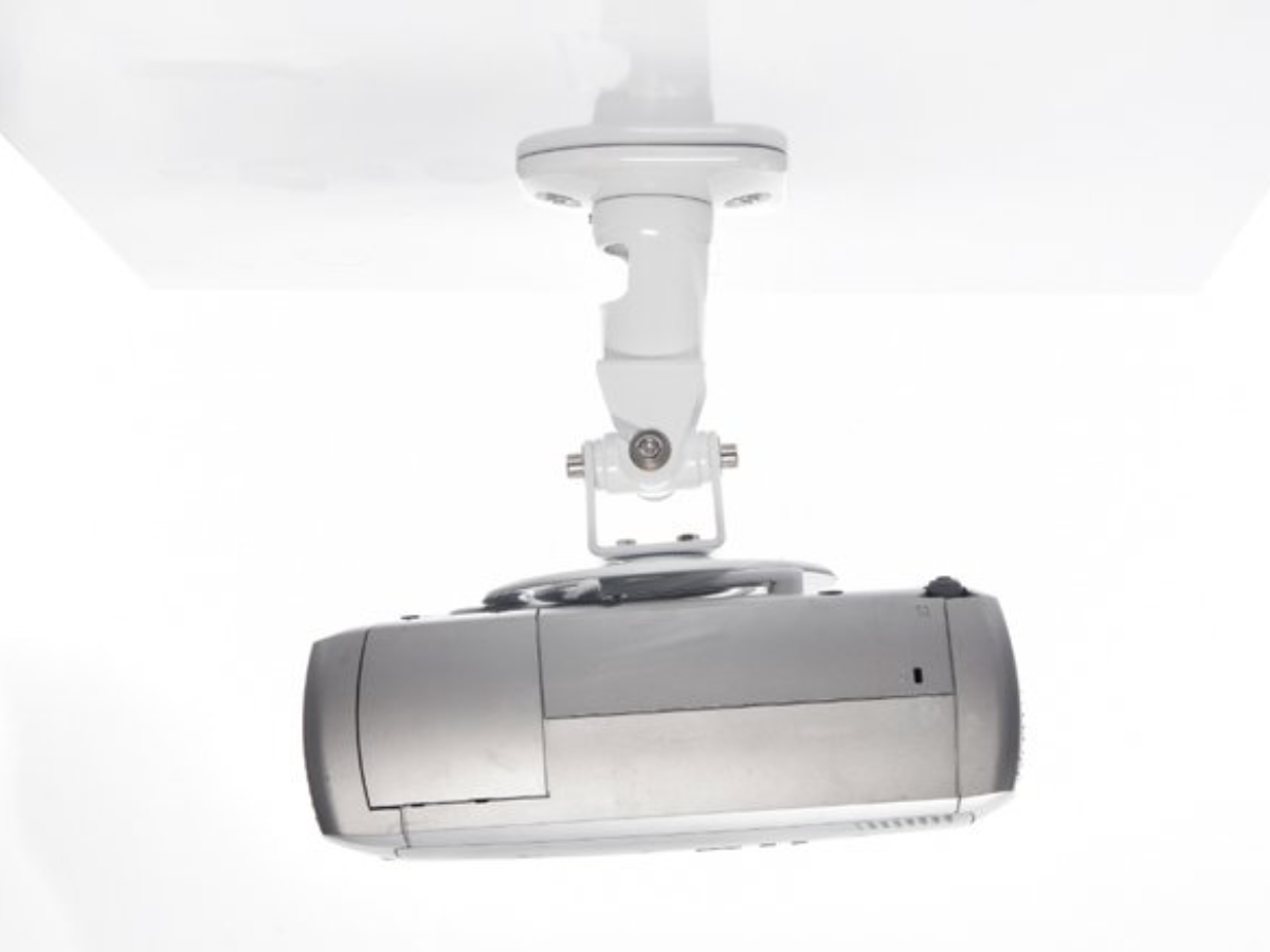 Amer Mounts AMRP100 Universal Ceiling Projector Mount (White): Top Pick