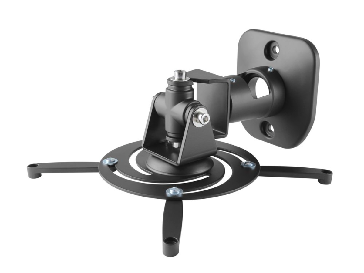 Amer Mounts AMRP100B Universal Ceiling Projector Mount (Black)