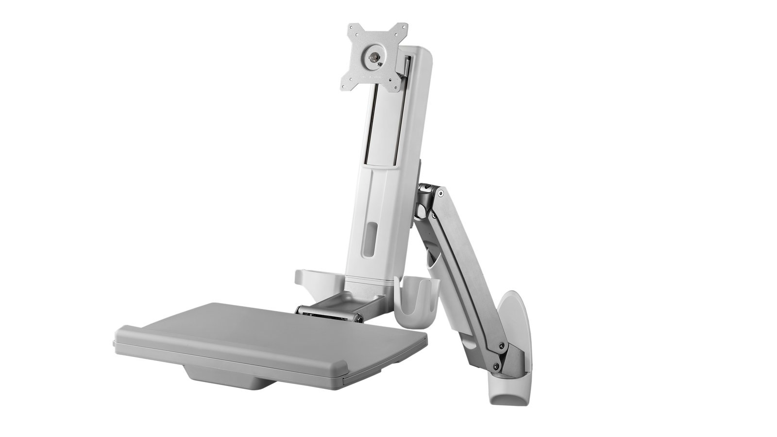 Amer Mounts AMR1AWS Single Articulating Arm Wall Mount Workstation