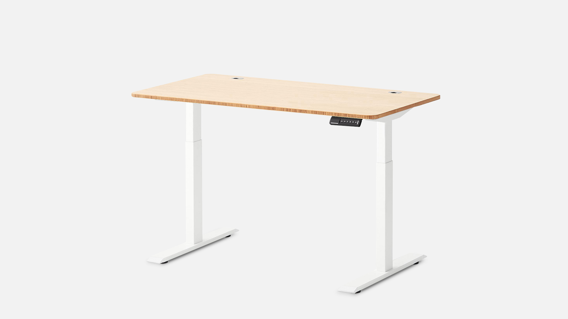 野又穫 standing still Vinsetto Electric Height Adjustable Standing Desk with 4