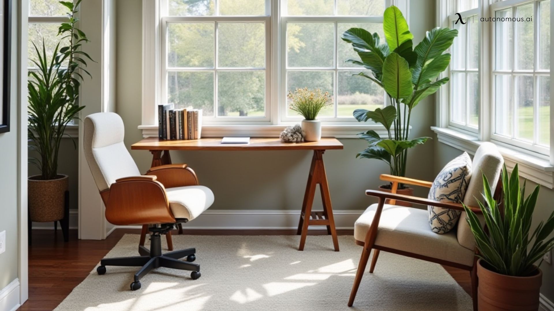 Personalize Your Office in sunroom