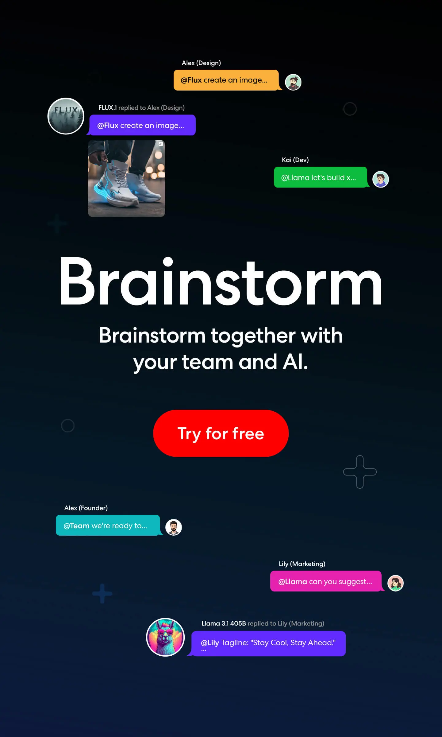 Autonomous AI Brainstorm