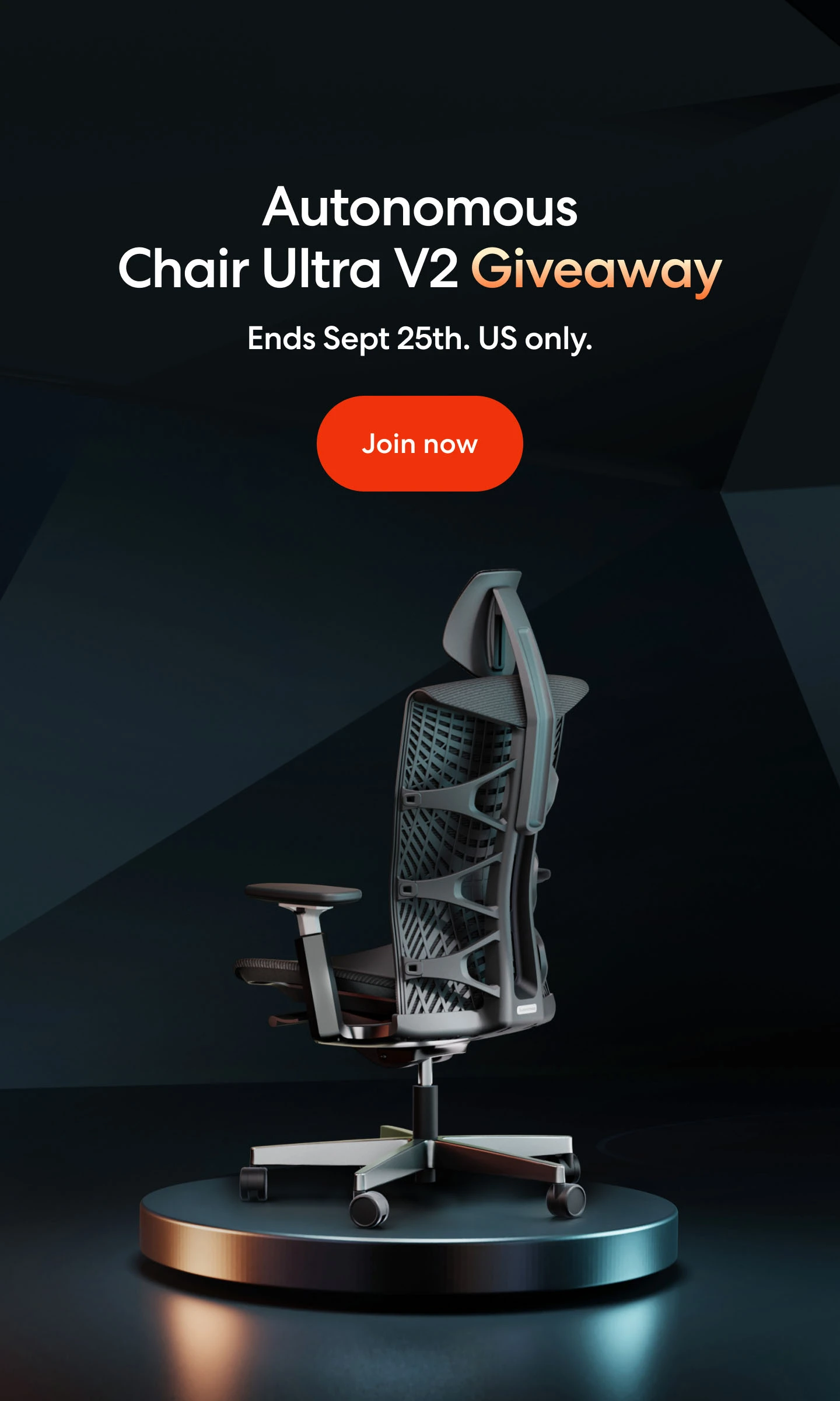 Autonomous Chair Ultra V2 Giveaway