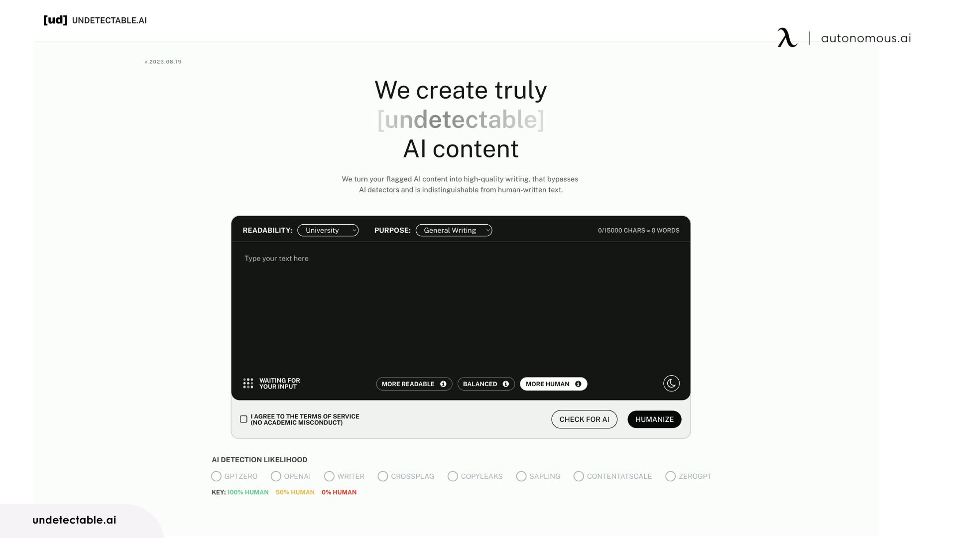 Undetectable AI | AI-Powered Content Detection