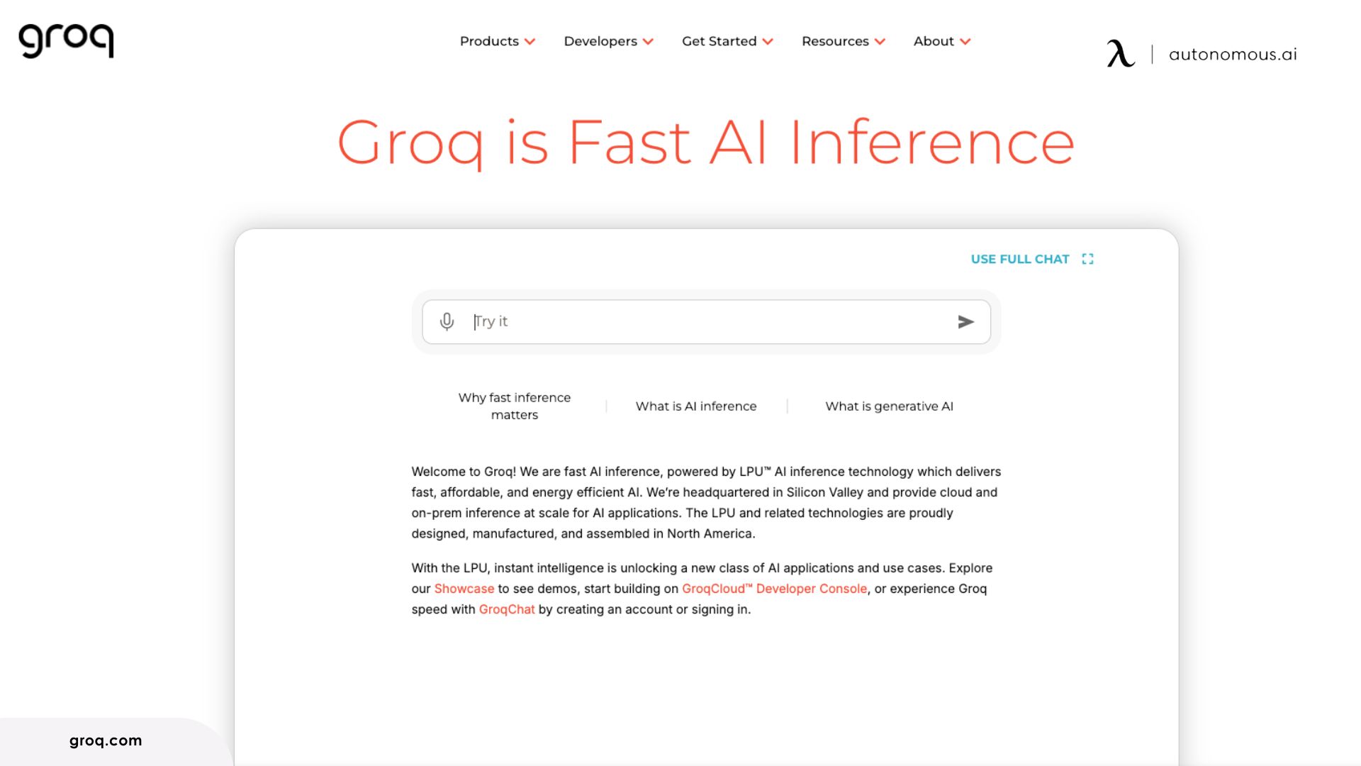 Groq private ai companies