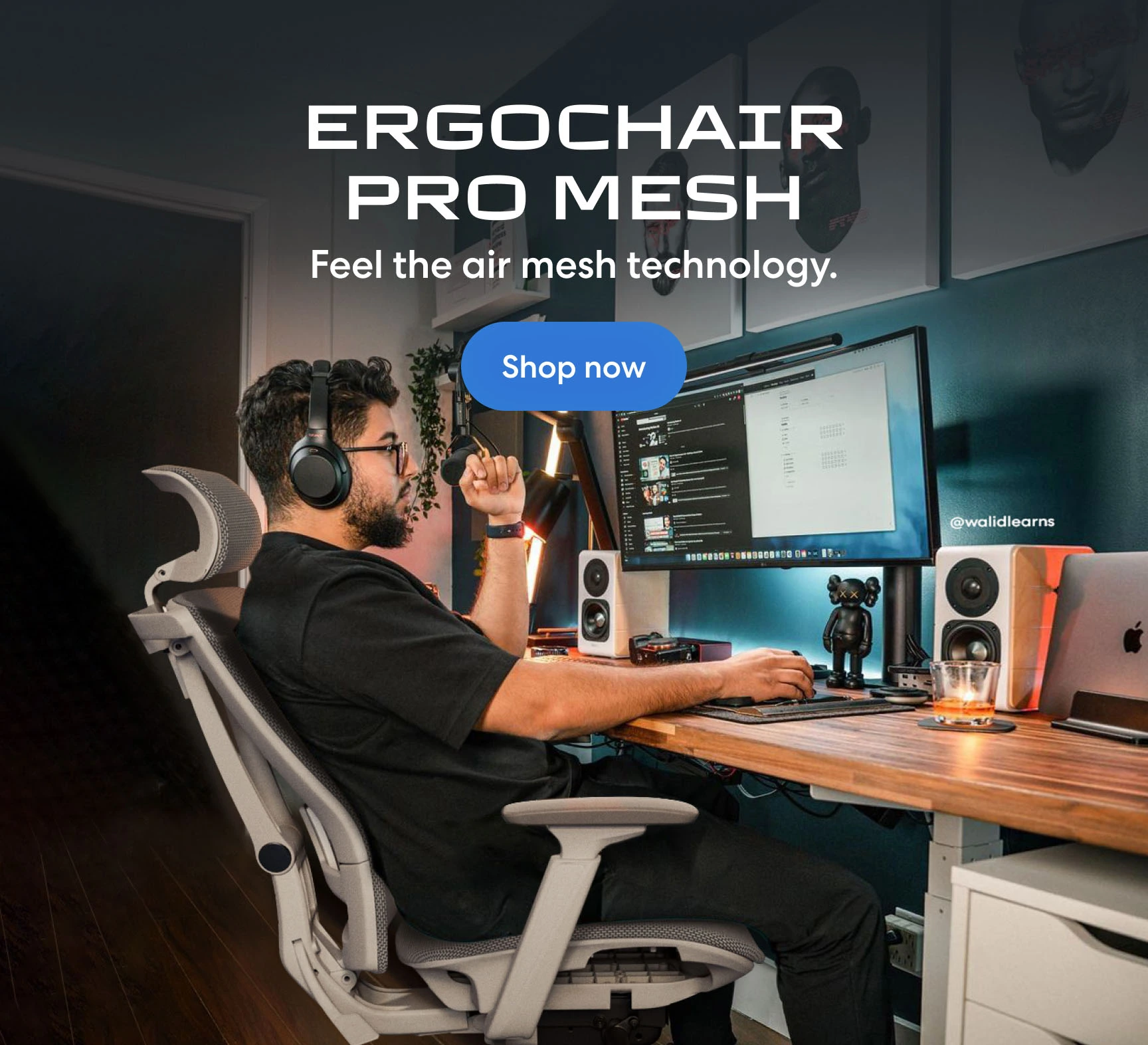 Autonomous ErgoChair Pro mesh