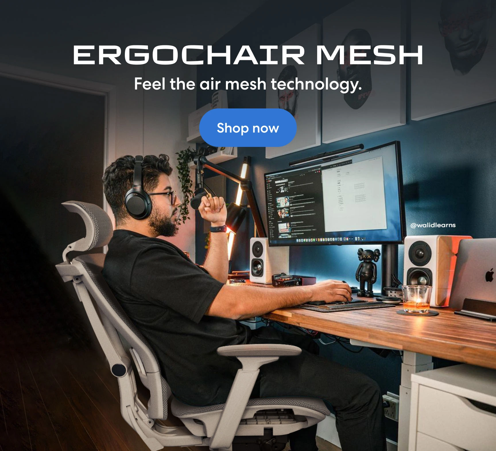 Autonomous ErgoChair Mesh