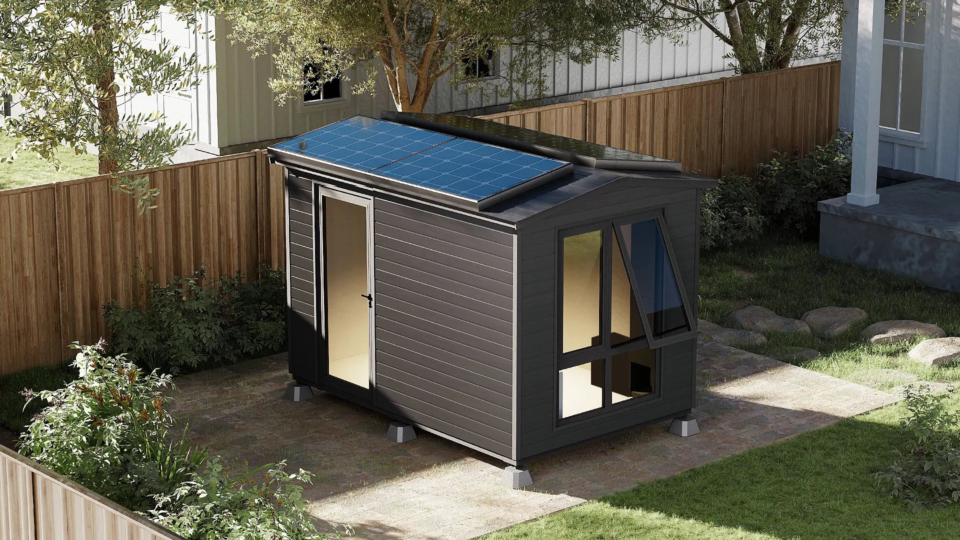 Autonomous WorkPod Versatile Solar I'll do it myself - Unfurnished - Left side