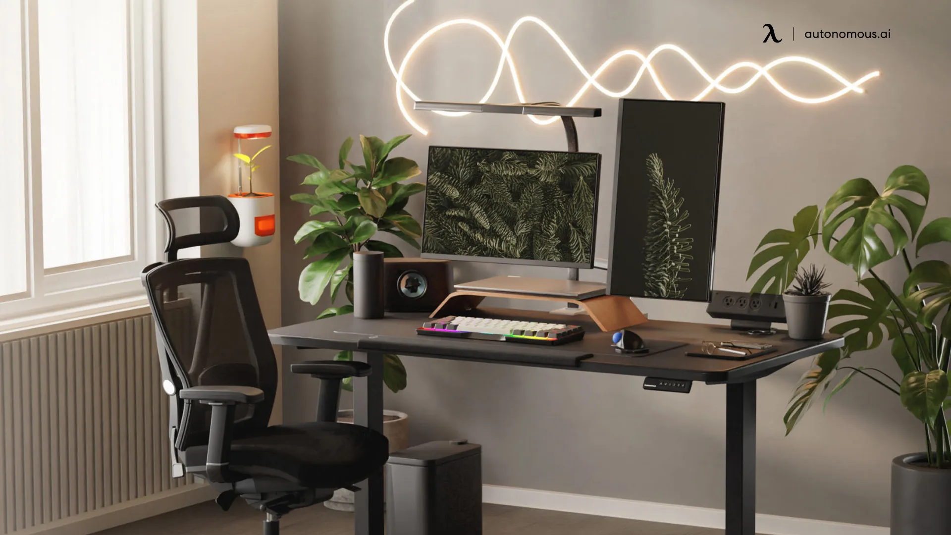 Black Office Desk Decor Ideas for 2024