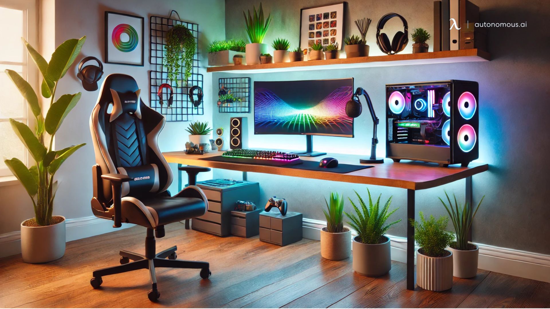 Dry Gaming Rooms and Plants