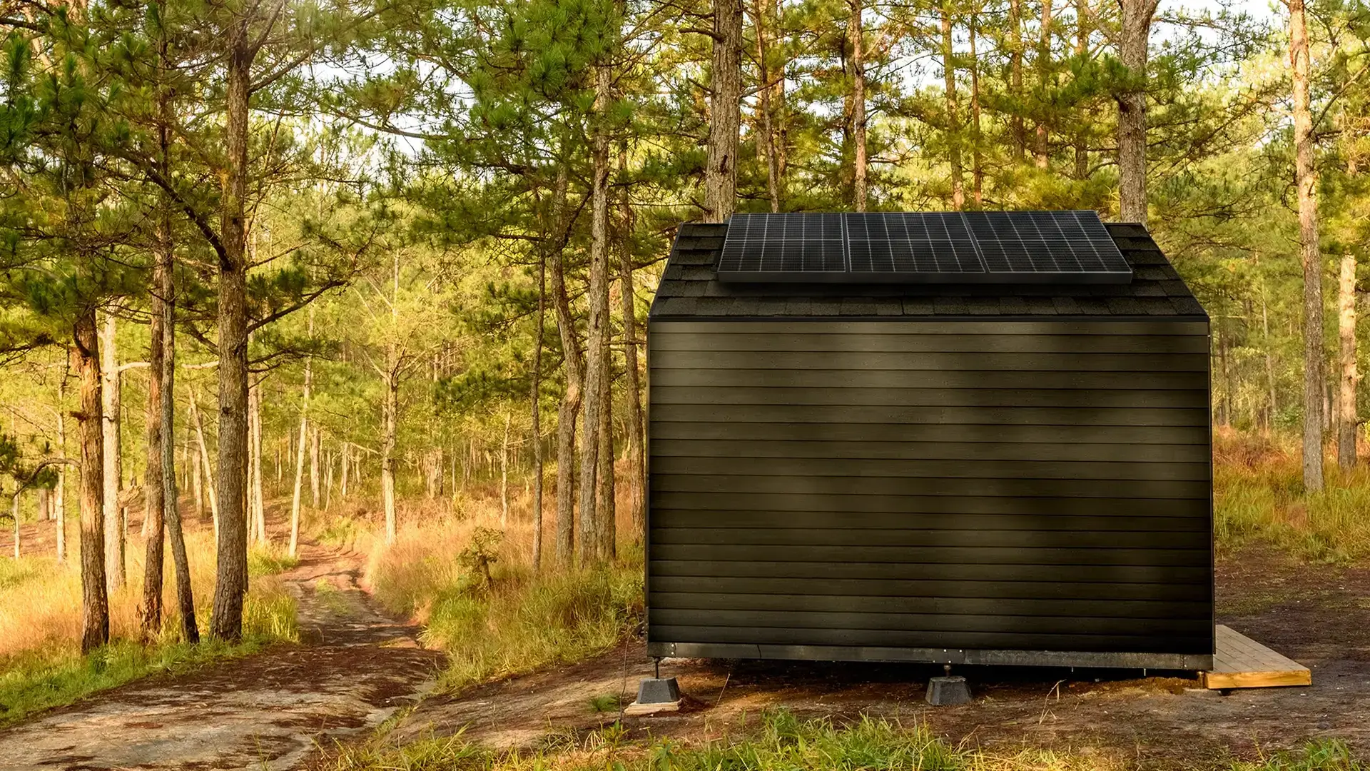 Solar-Powered Prefab ADUs