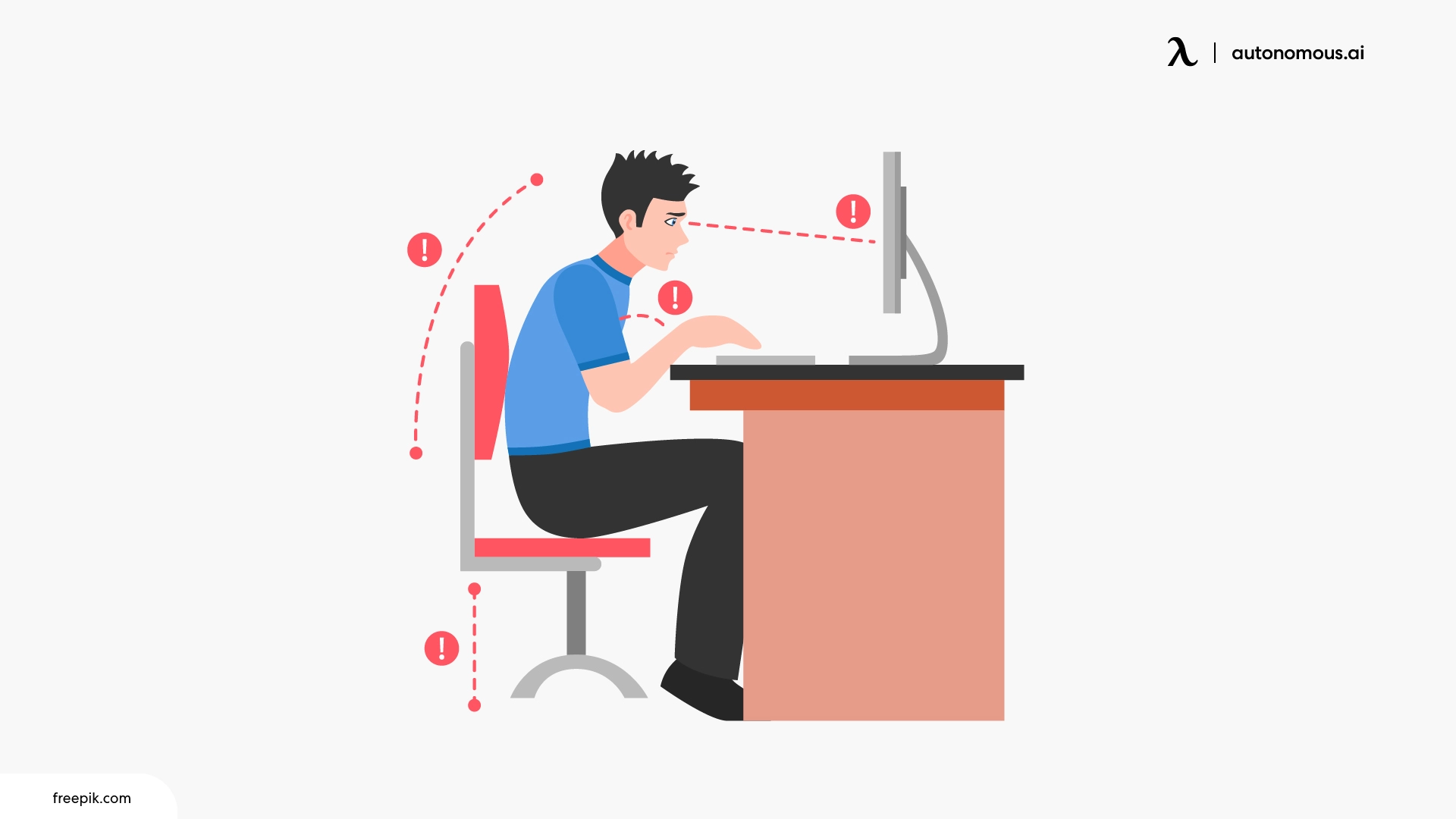 How Sitting at a Desk Can Contribute to Sciatica Pain